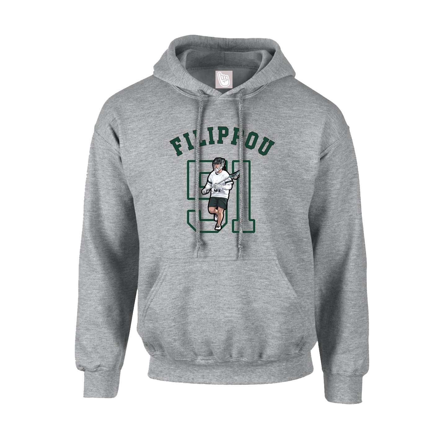 Hoodie — Shirsey Arch in Grey