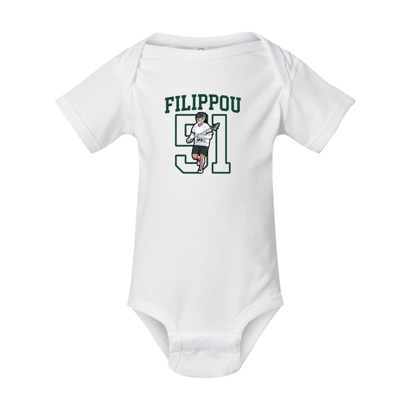 Baby Onesie — Shirsey in White