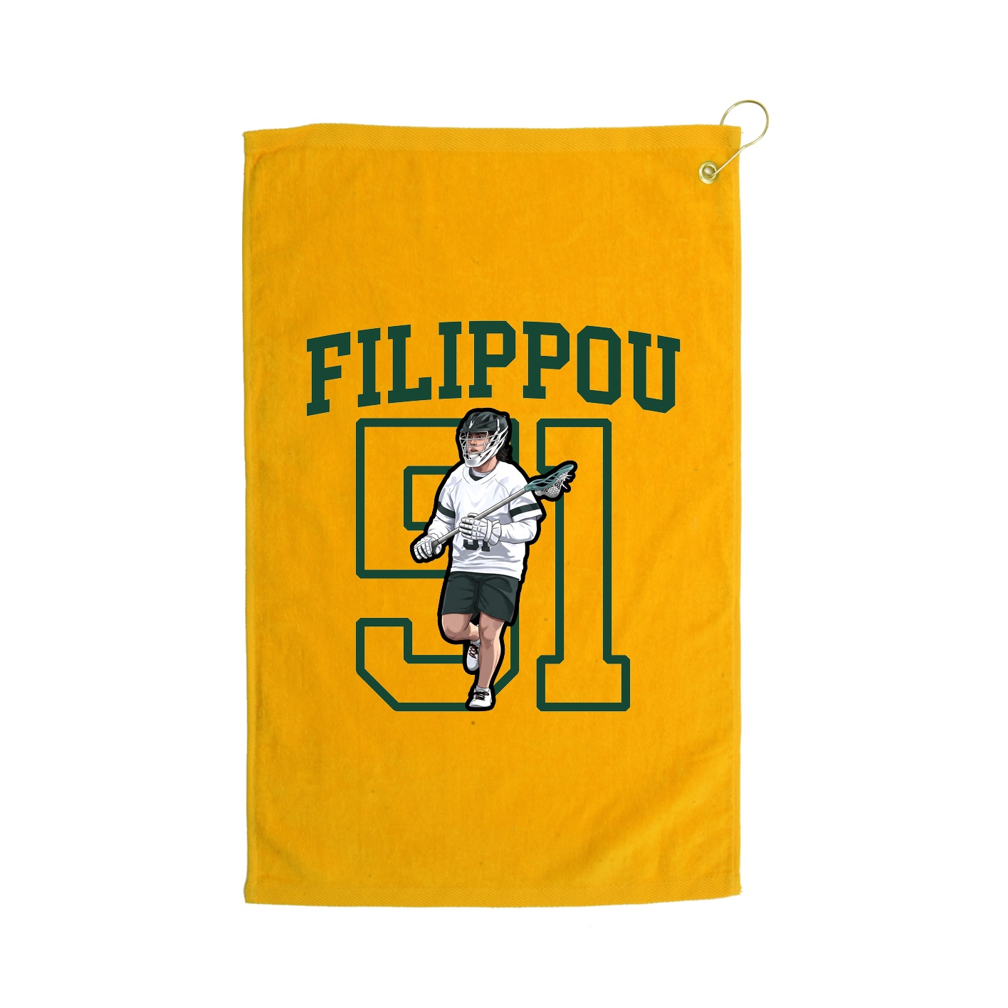 Golf Towel — Shirsey in Gold