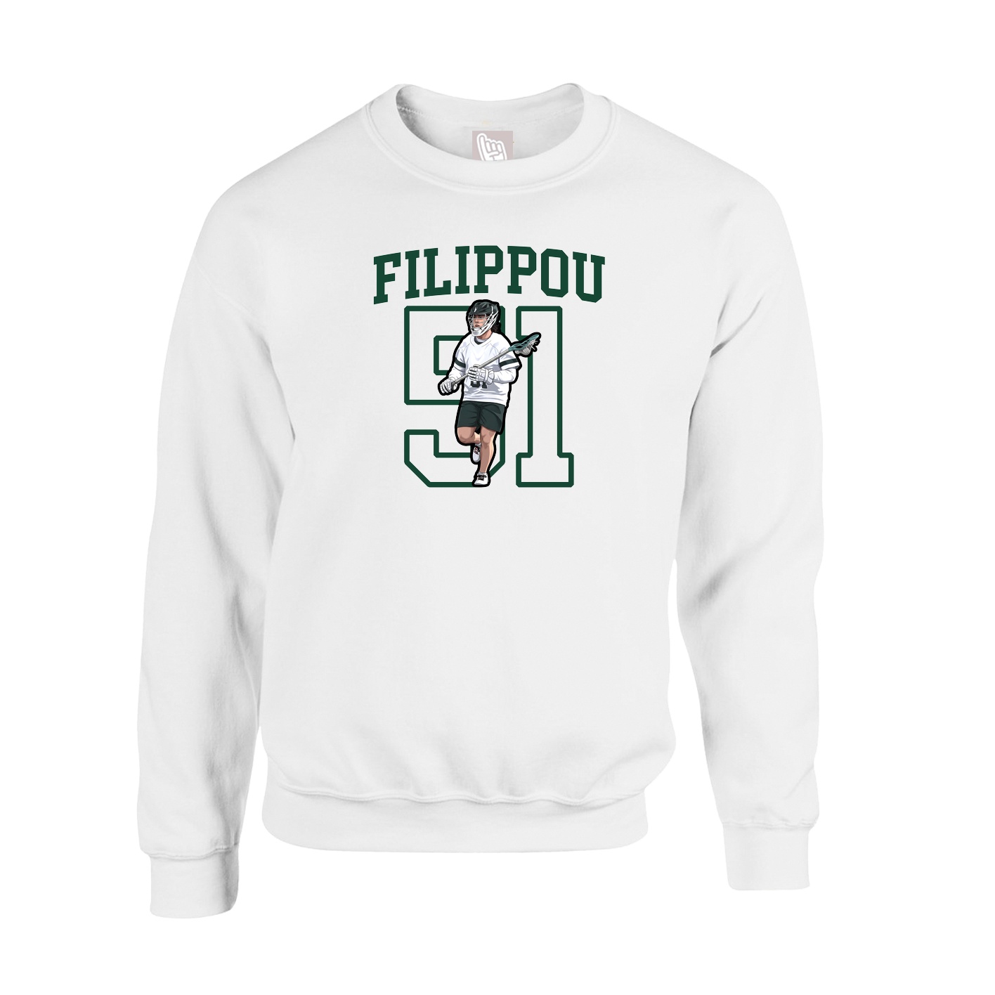 Fleece Crew — Shirsey in White