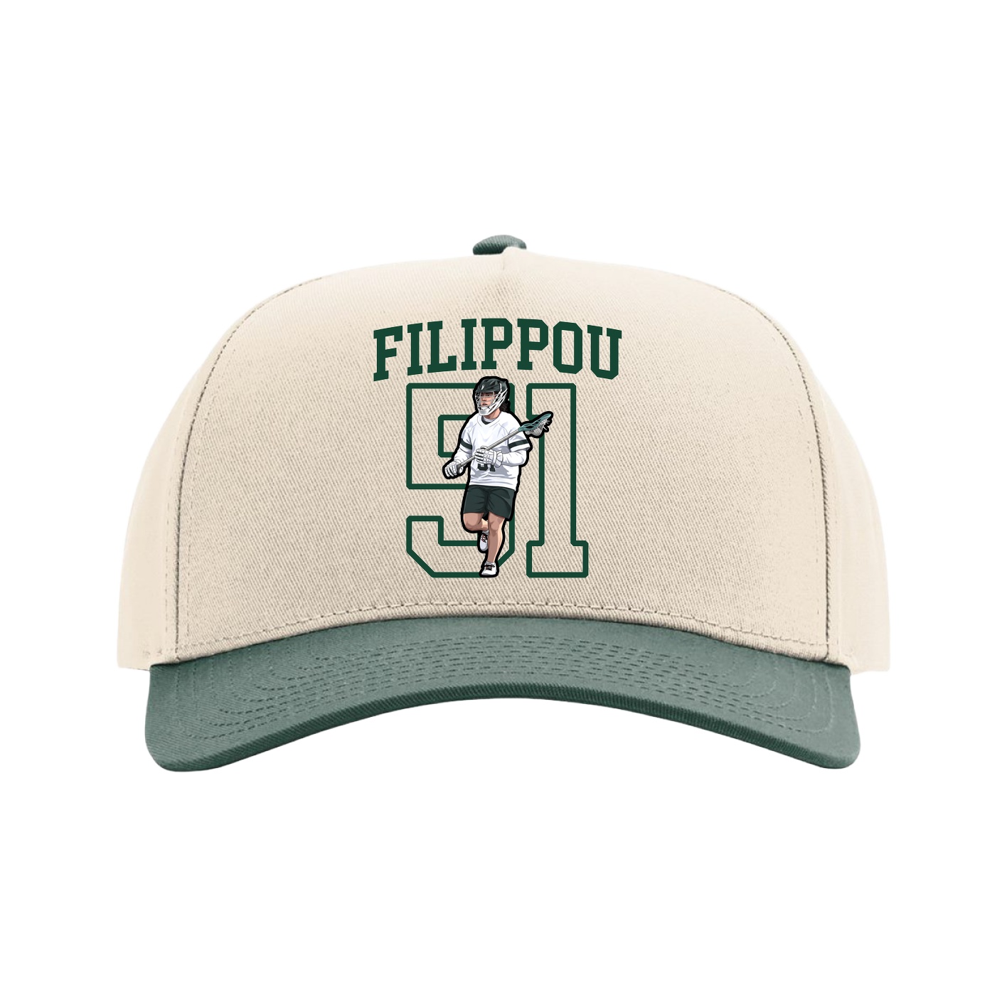 Full Fabric Five-Panel Champ Cap