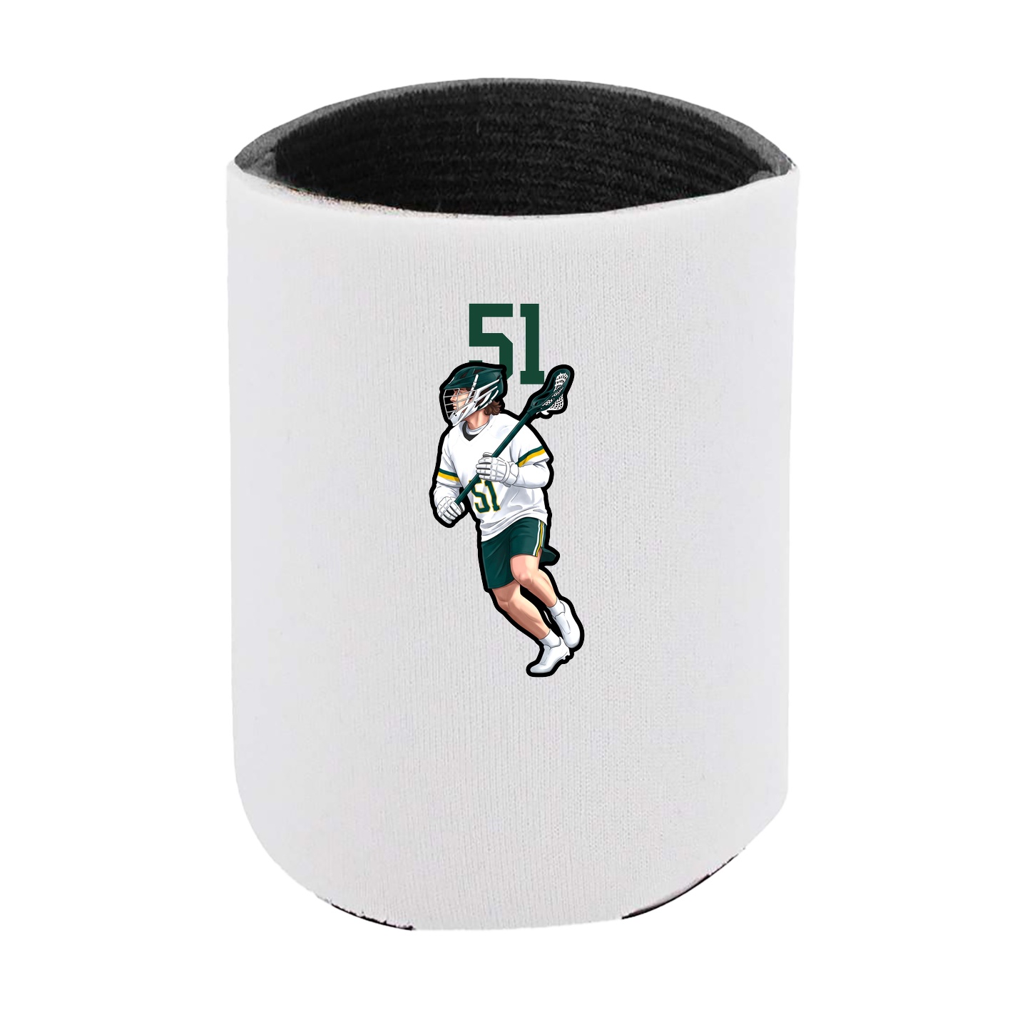 Can Holder — Number Top in White