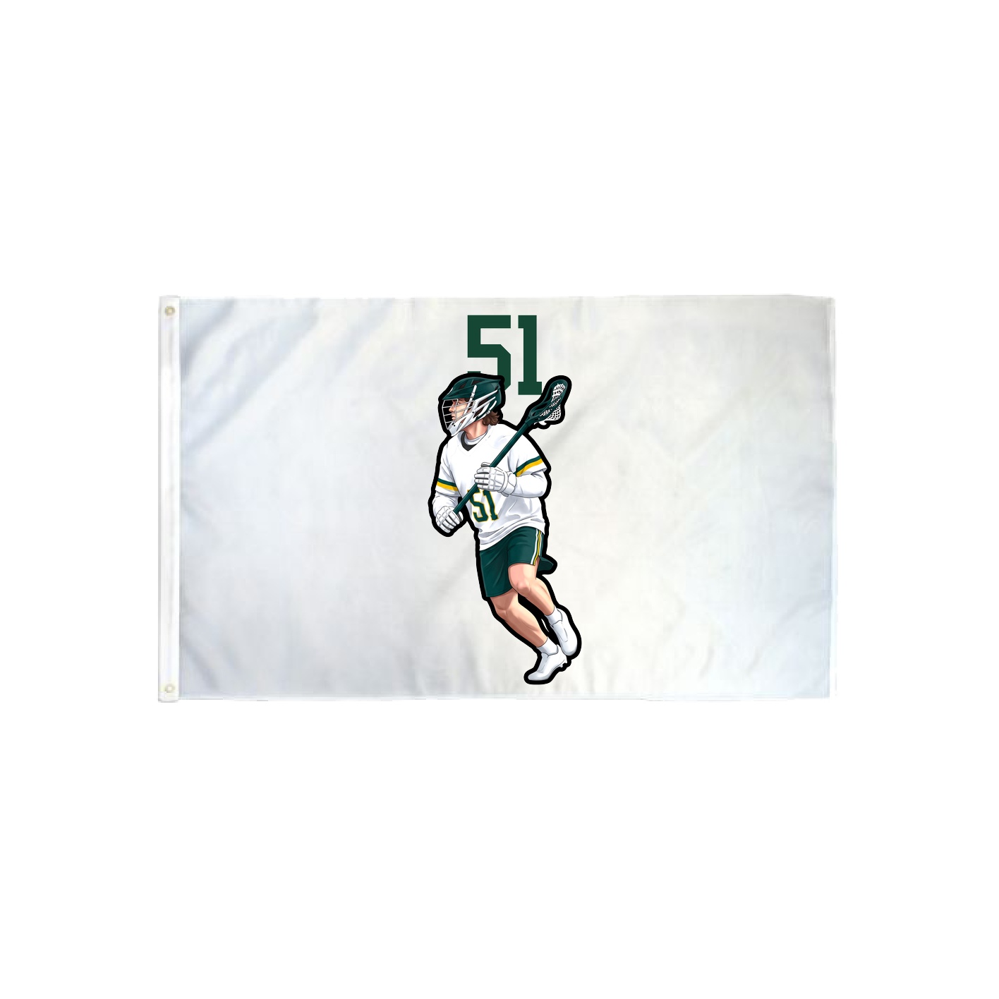 3x5 Flag — Number Top in Classic
