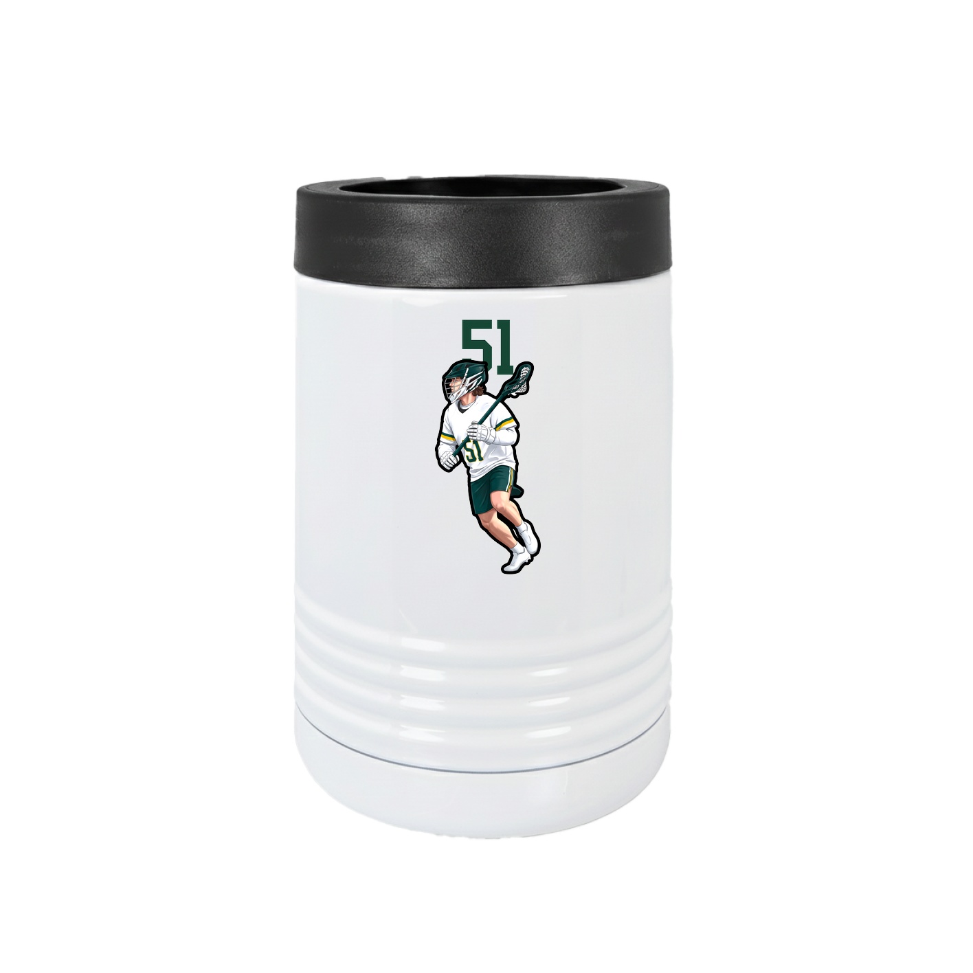 Beverage Holder — Number Top in White