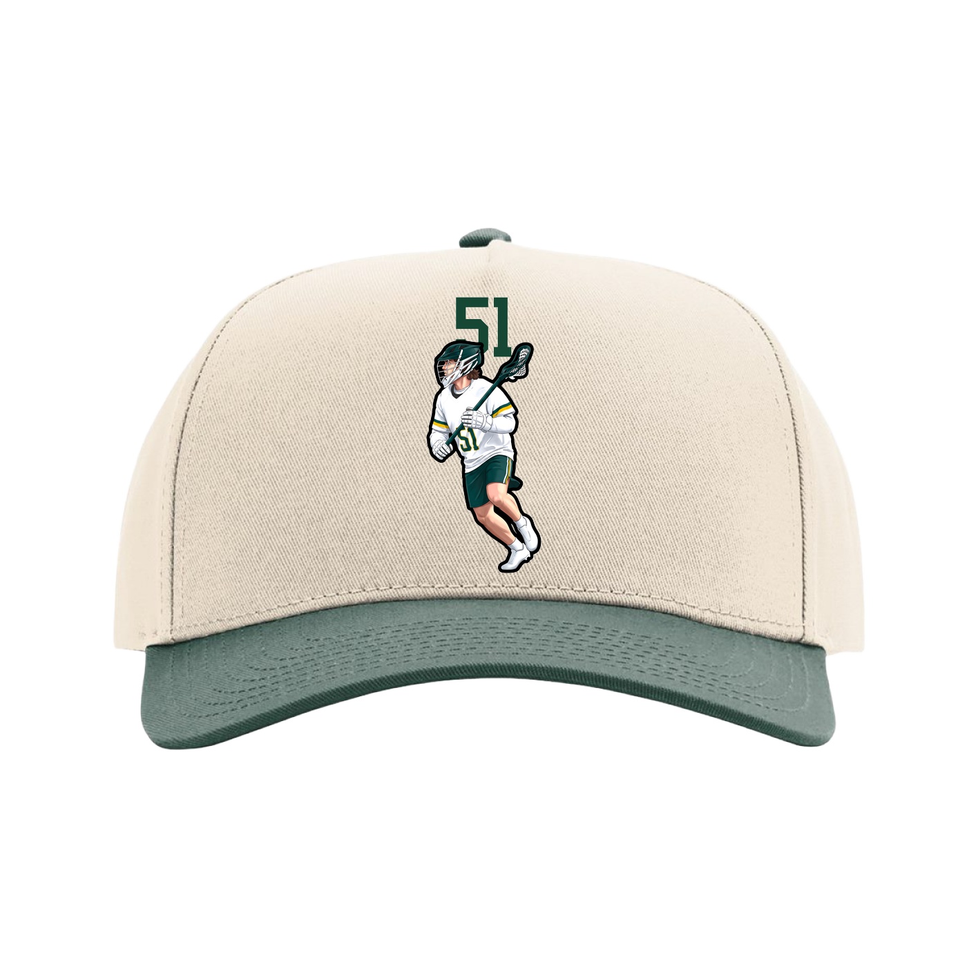 Full Fabric Five-Panel Champ Cap