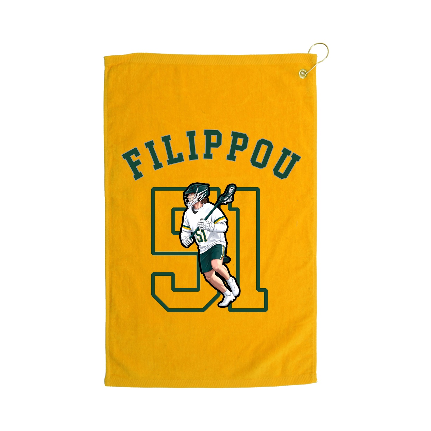Golf Towel — Shirsey Arch in Gold