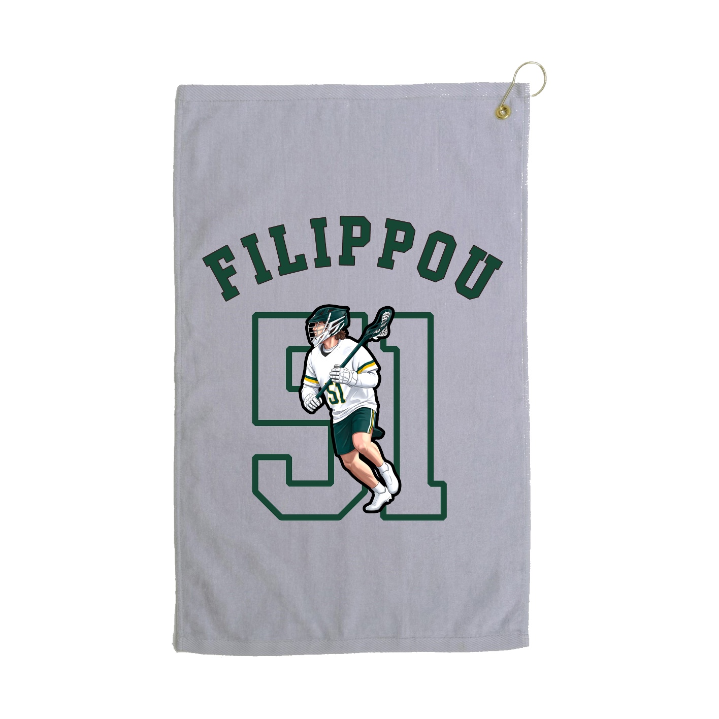 Golf Towel — Shirsey Arch in Grey