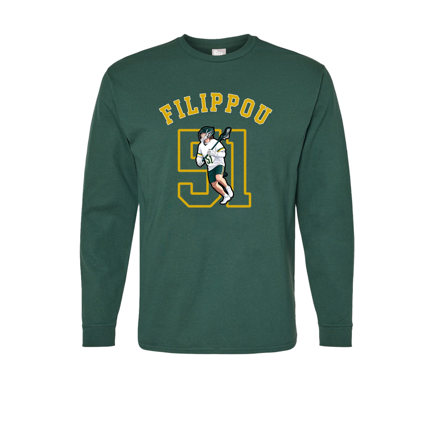 Long Sleeve Tee — Shirsey Arch in Green