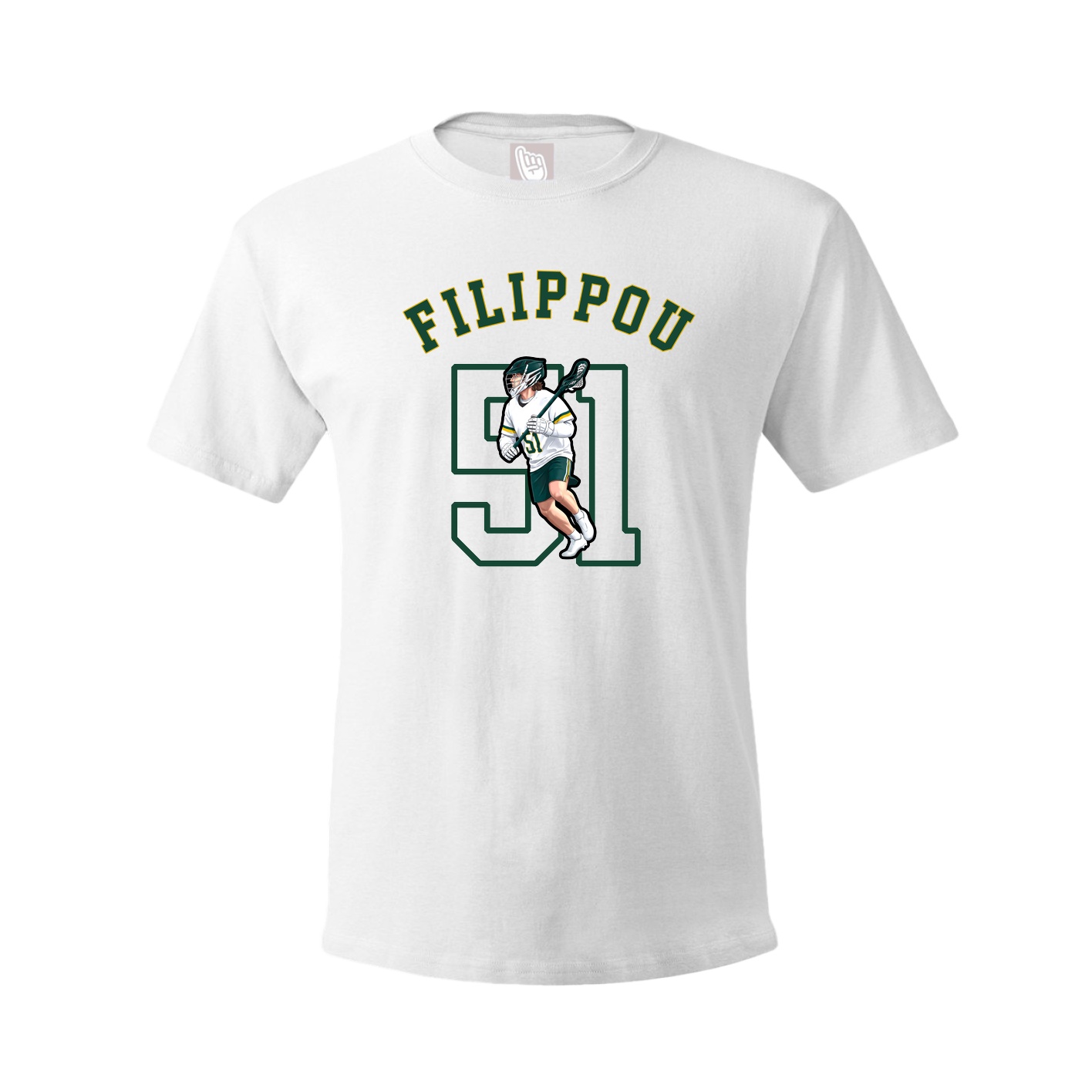 Youth Tee — Shirsey Arch in White