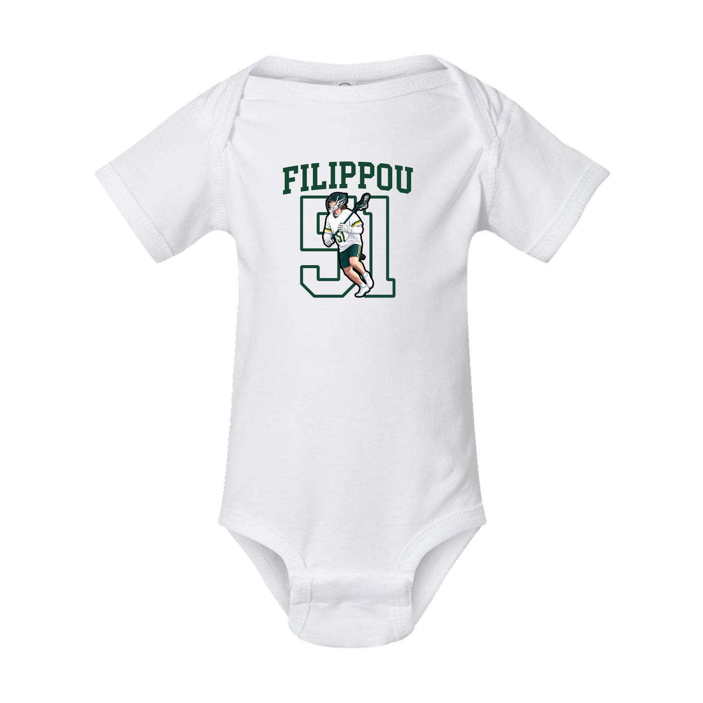 Baby Onesie — Shirsey in White