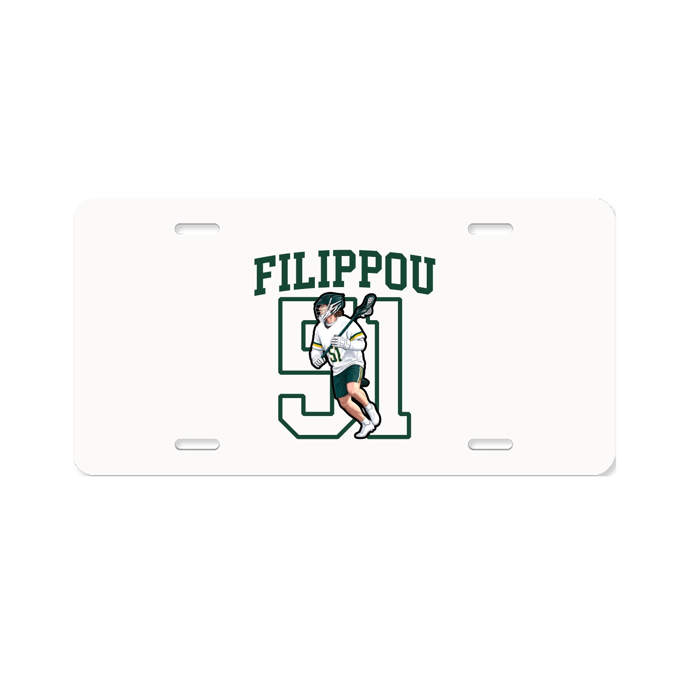 Aluminum License Plate