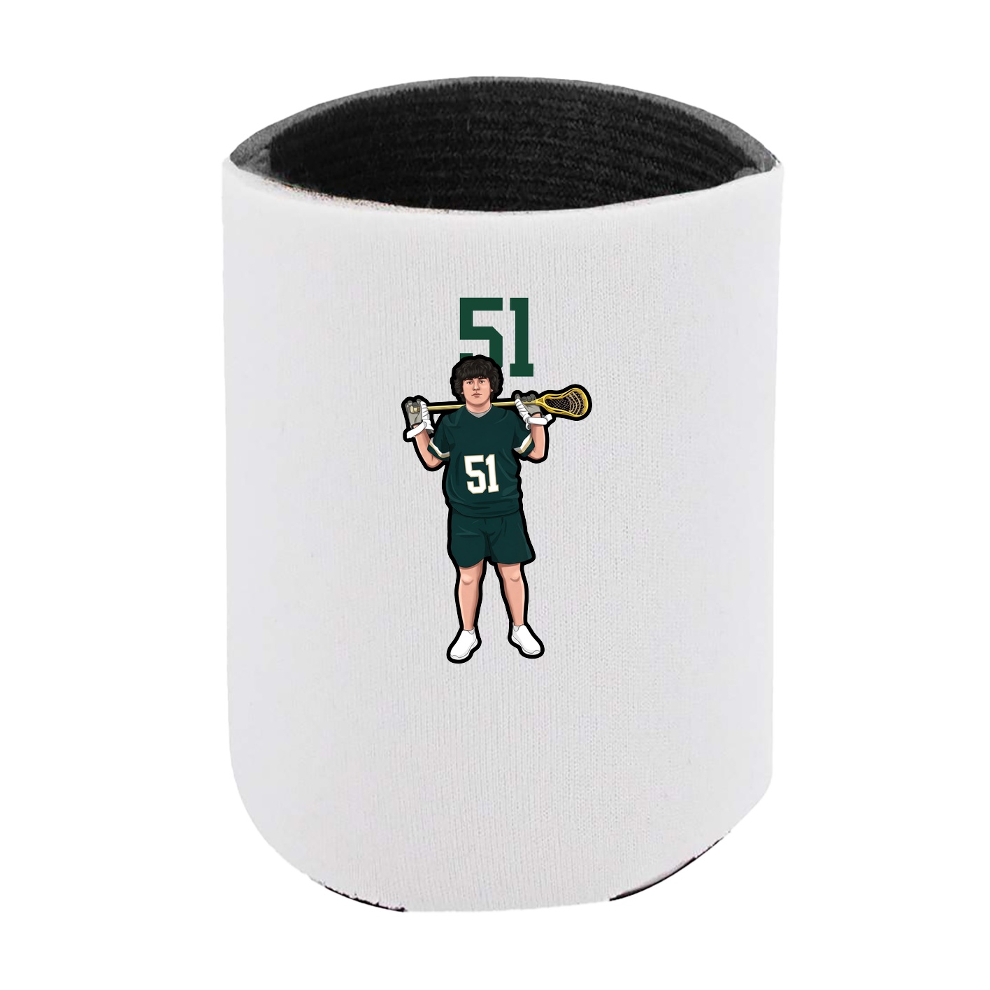 Can Holder — Number Top in White