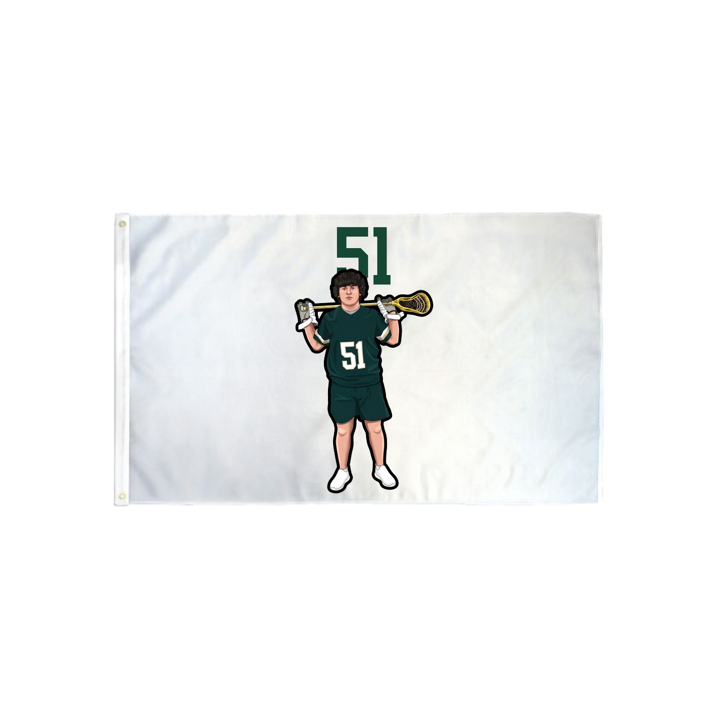 3x5 Flag — Number Top in Classic