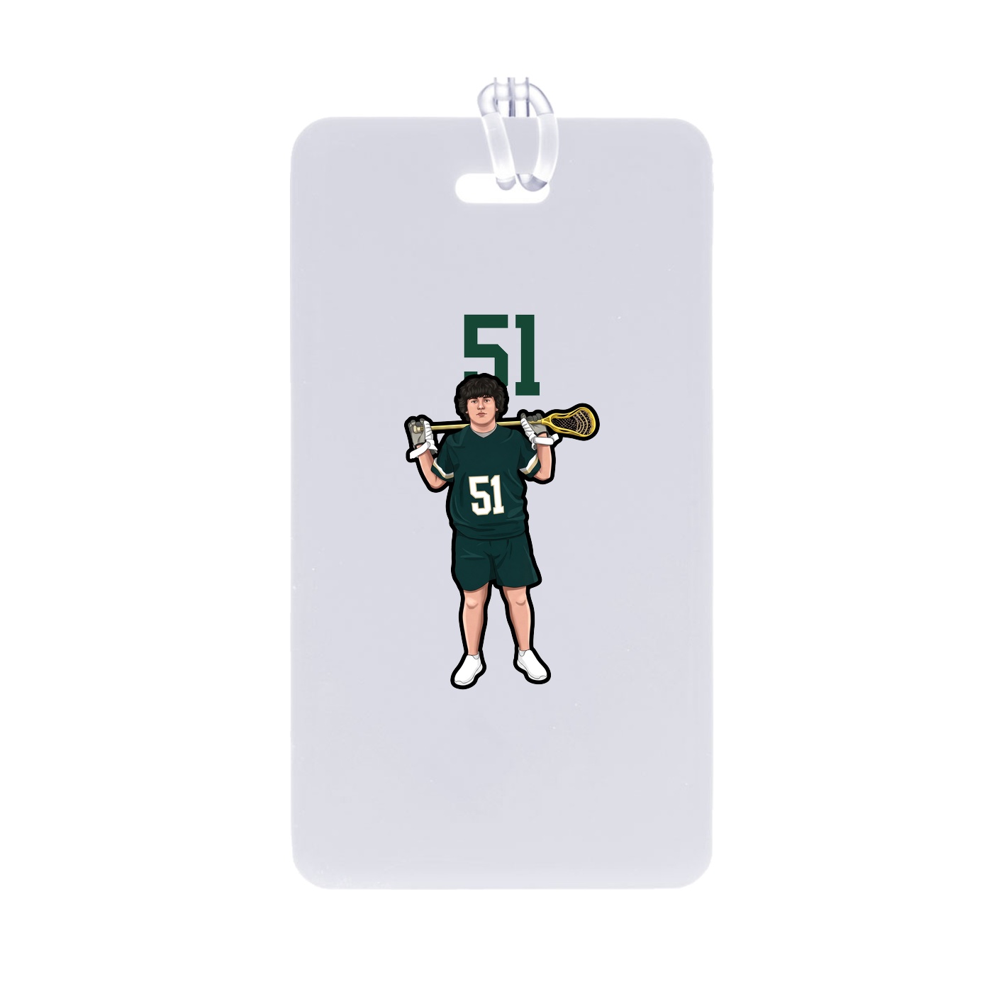 Bag Tag — Number Top in Classic
