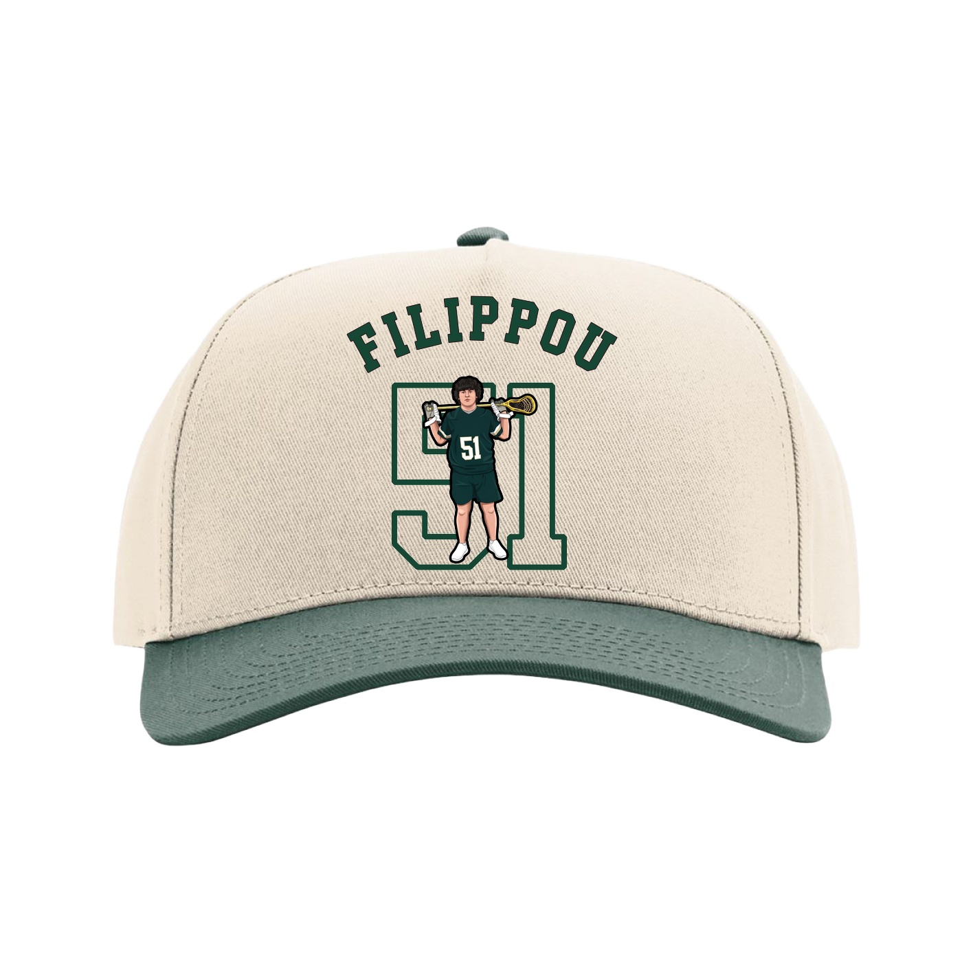 Full Fabric Five-Panel Champ Cap