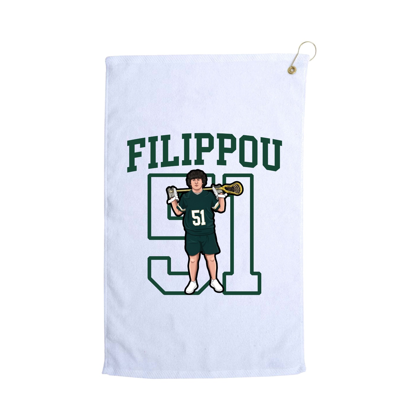 Golf Towel — Shirsey in White