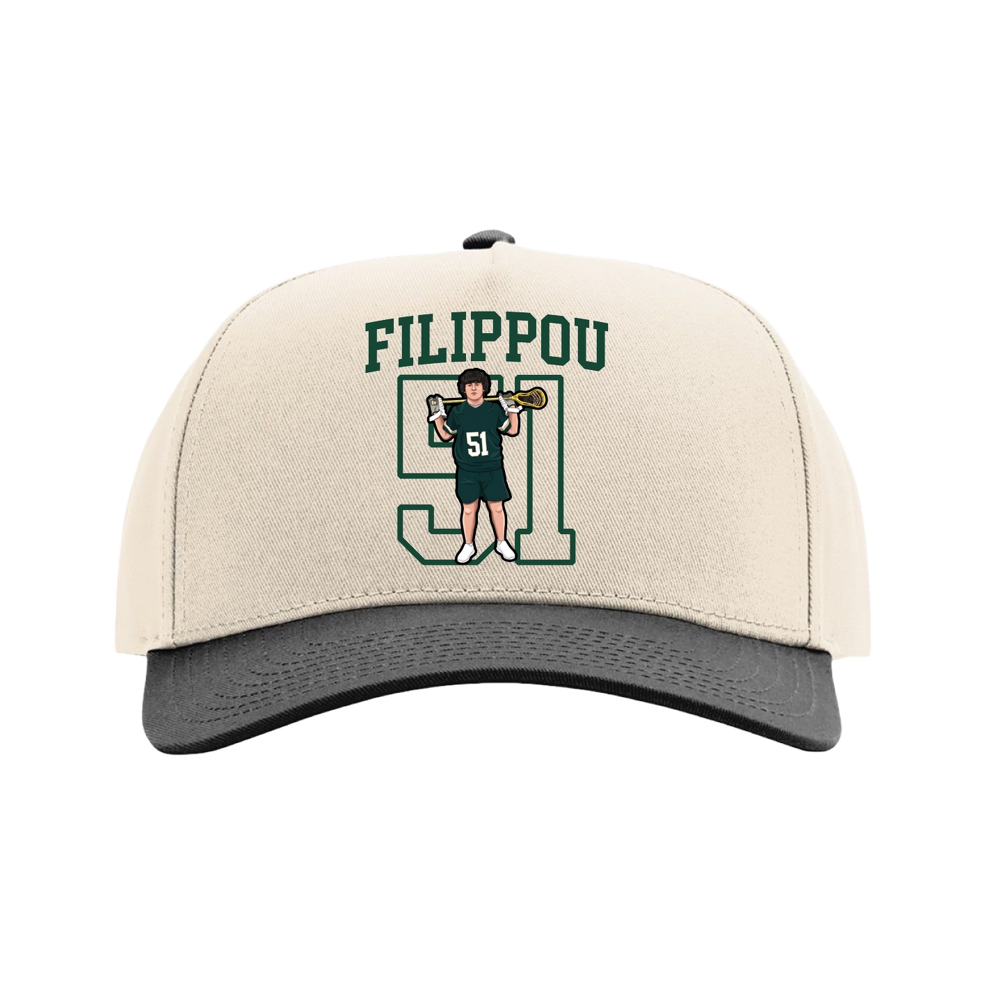 Full Fabric Five-Panel Champ Cap