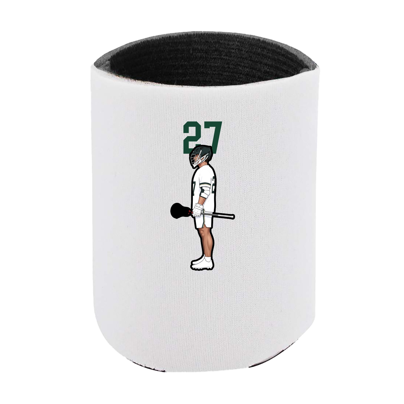 Can Holder — Number Top in White