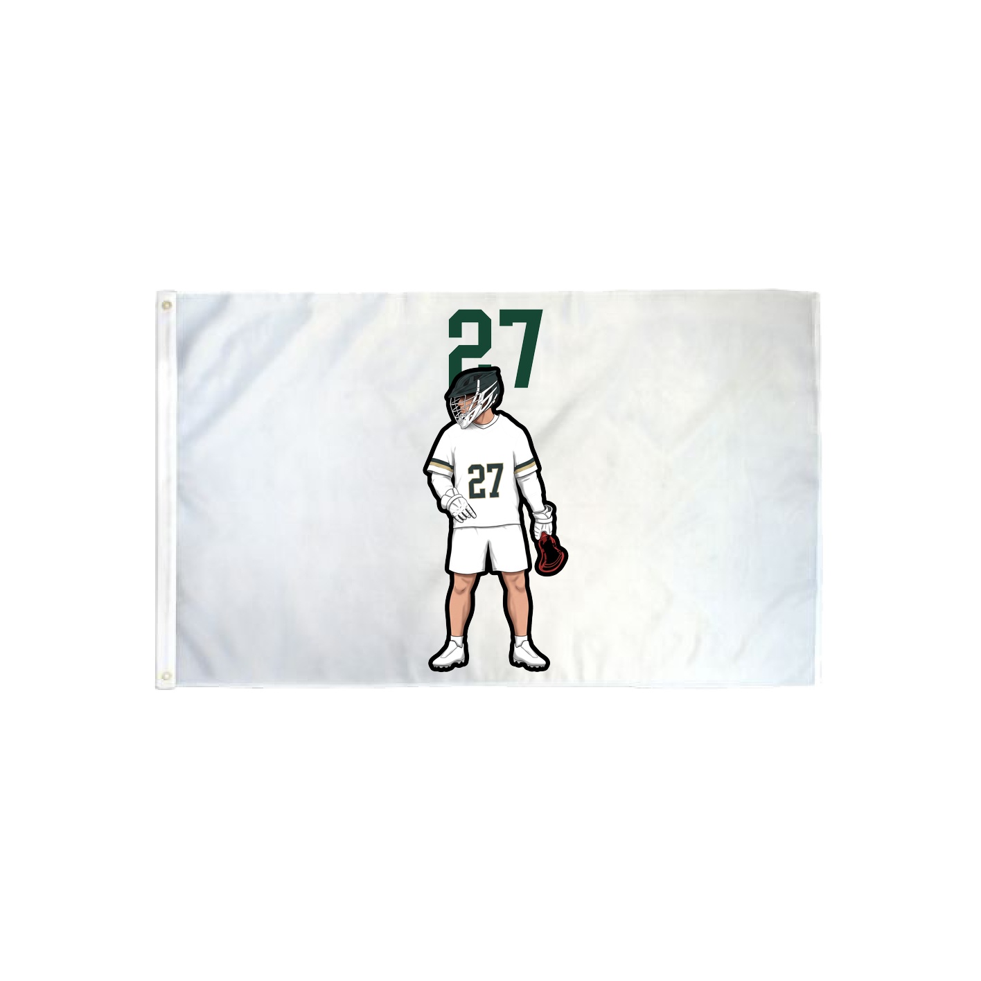 3x5 Flag — Number Top in Classic