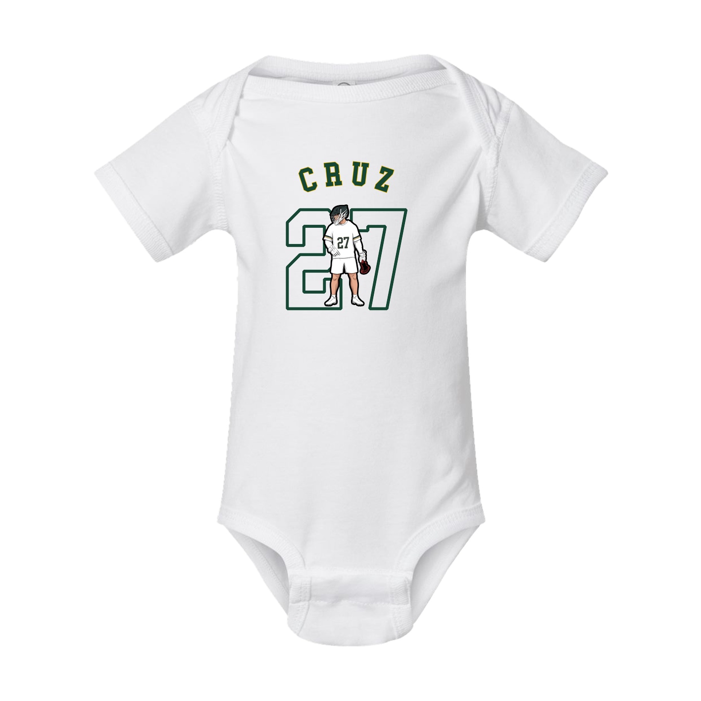 Baby Onesie — Shirsey Arch in White