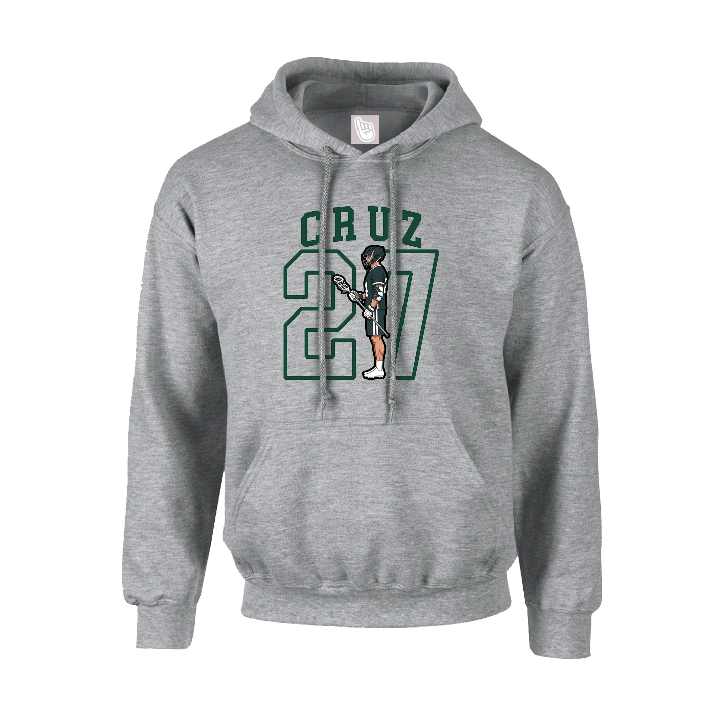 Hoodie — Shirsey in Grey