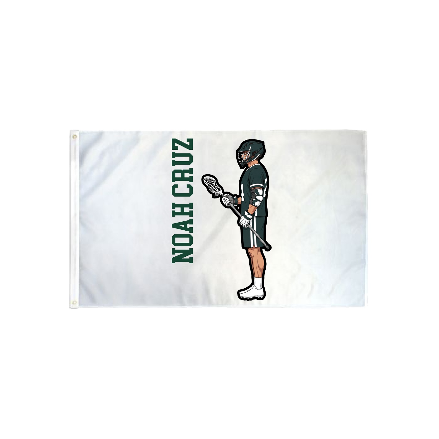 3x5 Flag — Name Vertical in Classic