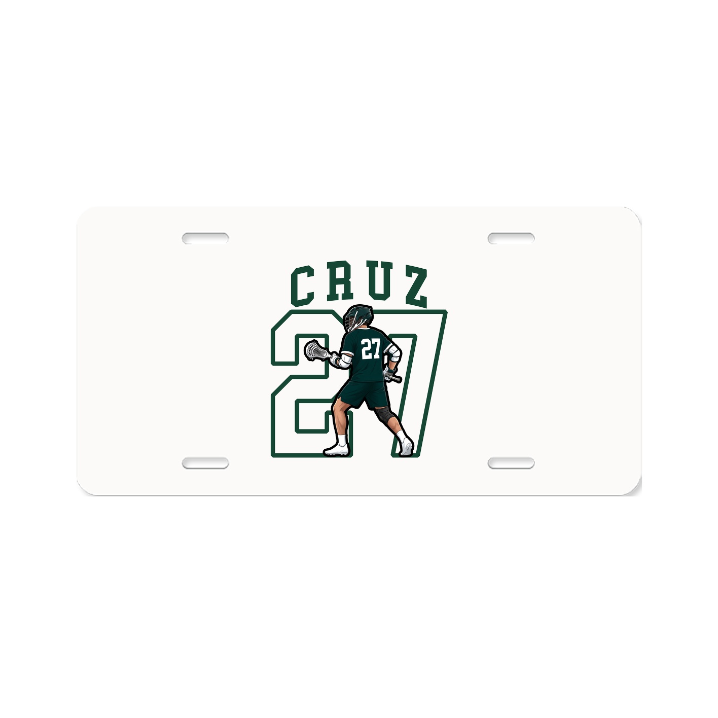 Aluminum License Plate