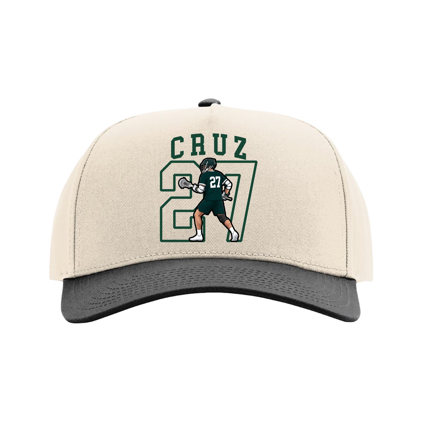 Full Fabric Five-Panel Champ Cap