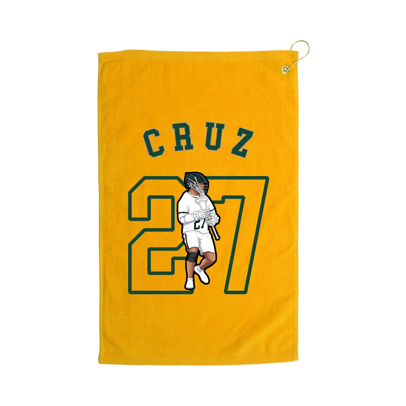 Golf Towel — Shirsey Arch in Gold