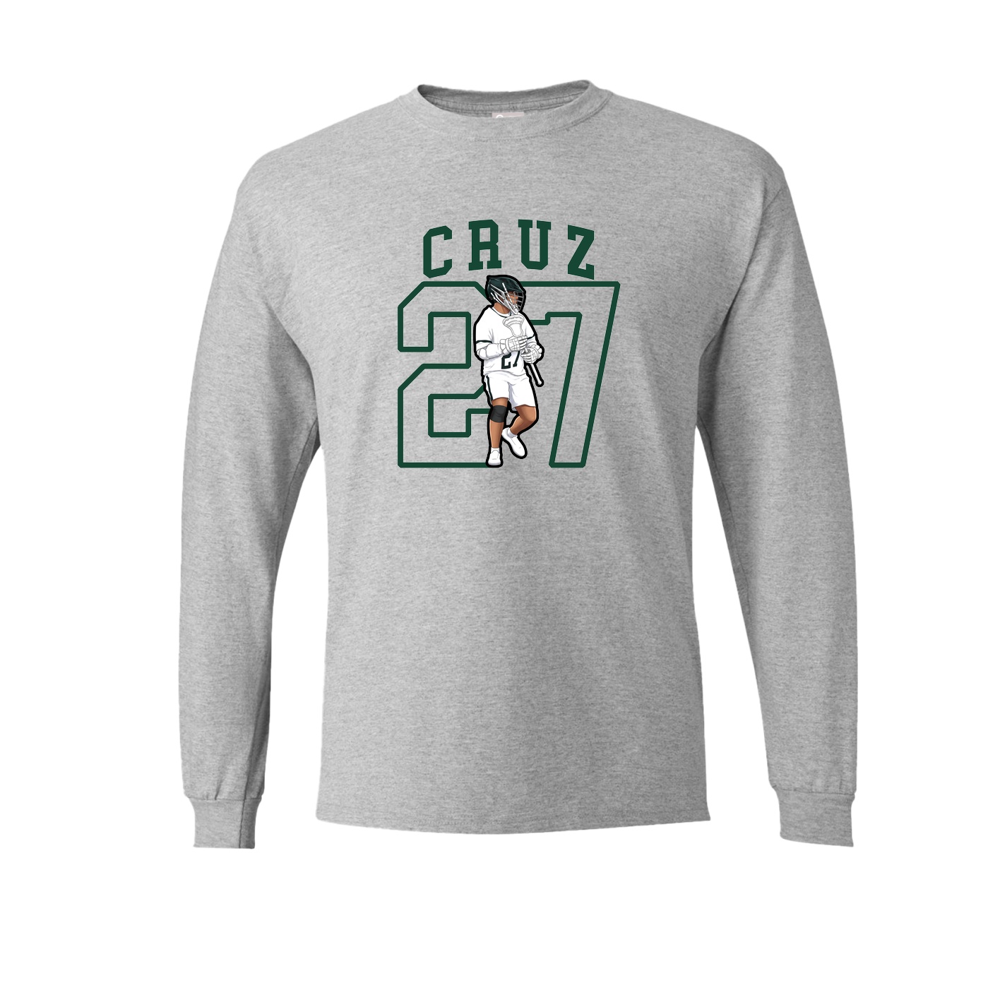 Long Sleeve Tee — Shirsey in Grey