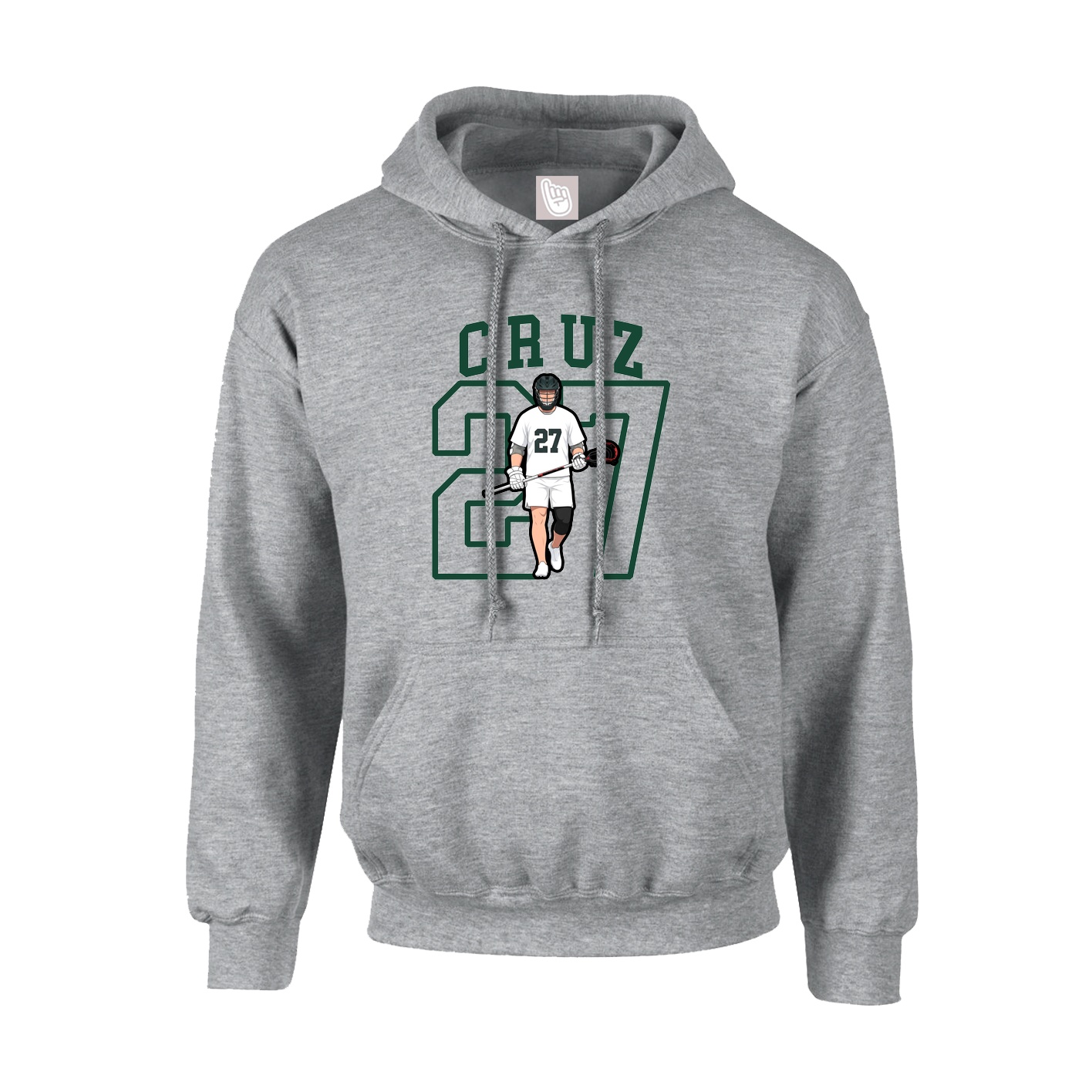 Youth Hoodie — Shirsey in Grey
