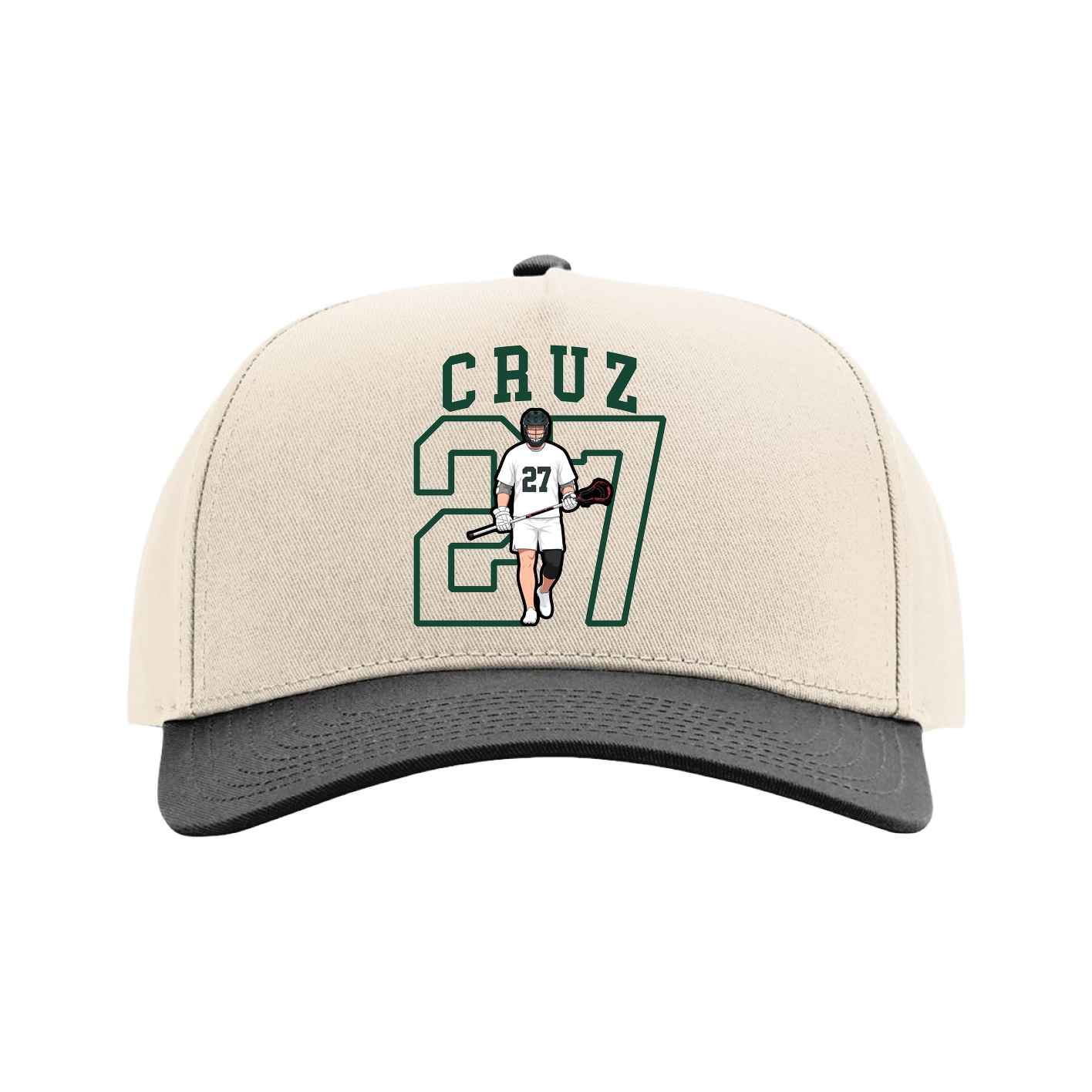 Full Fabric Five-Panel Champ Cap