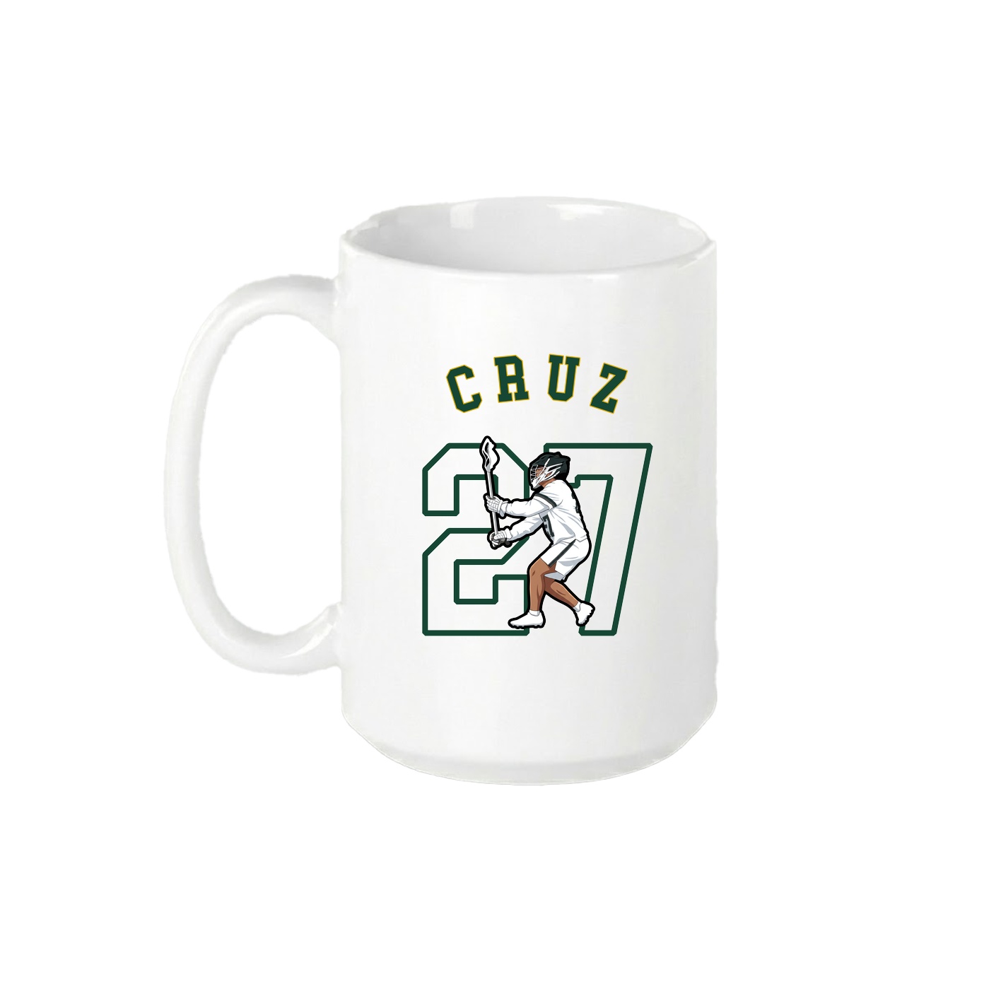 15oz Coffee Mug — Shirsey Arch in White