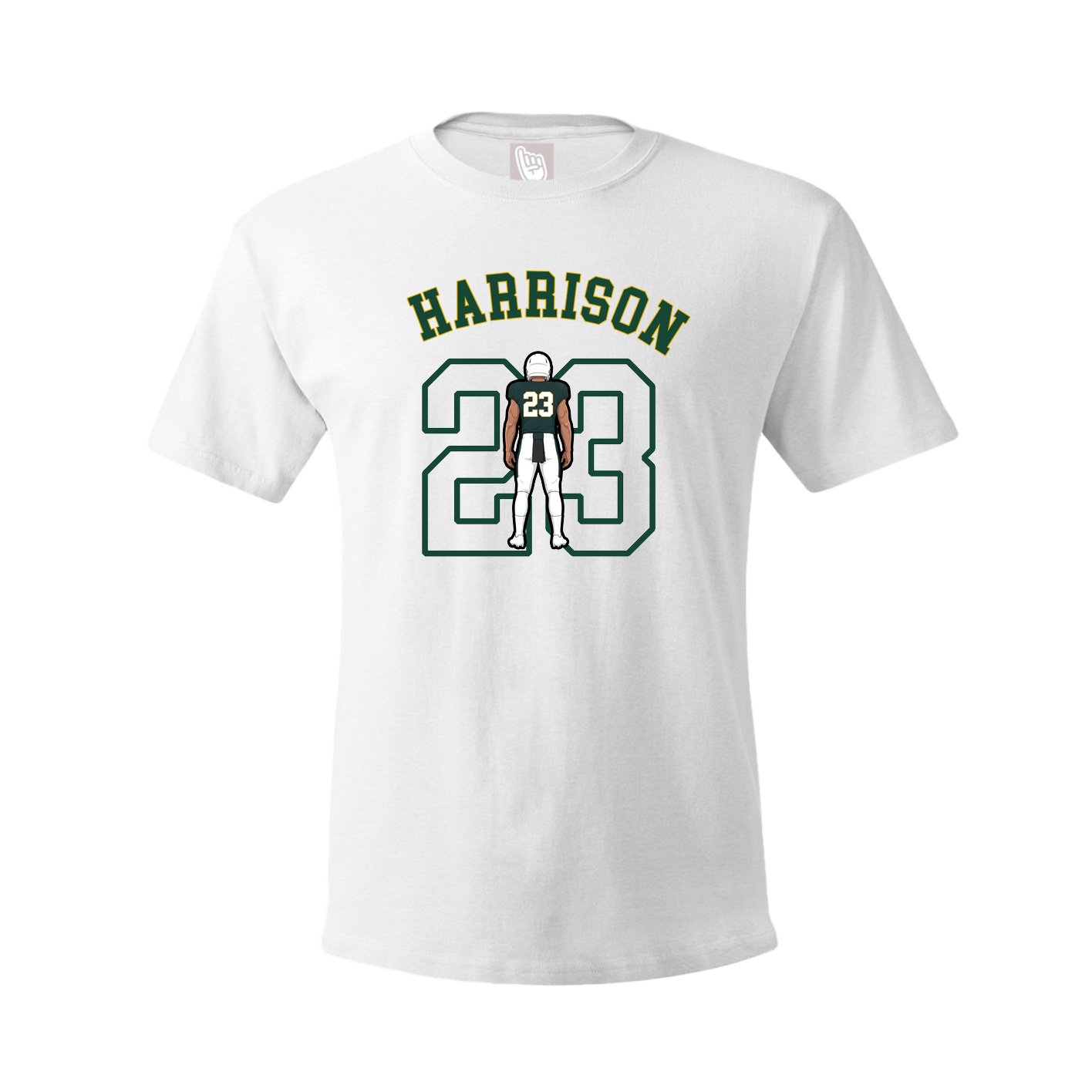 Youth Tee — Shirsey Arch in White