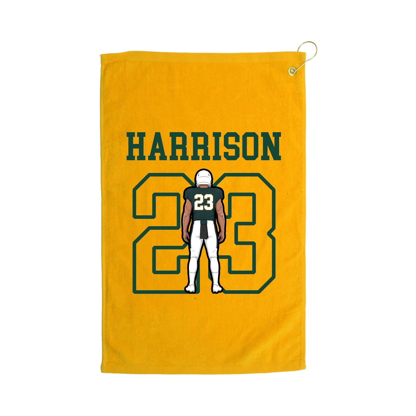 Golf Towel — Shirsey in Gold