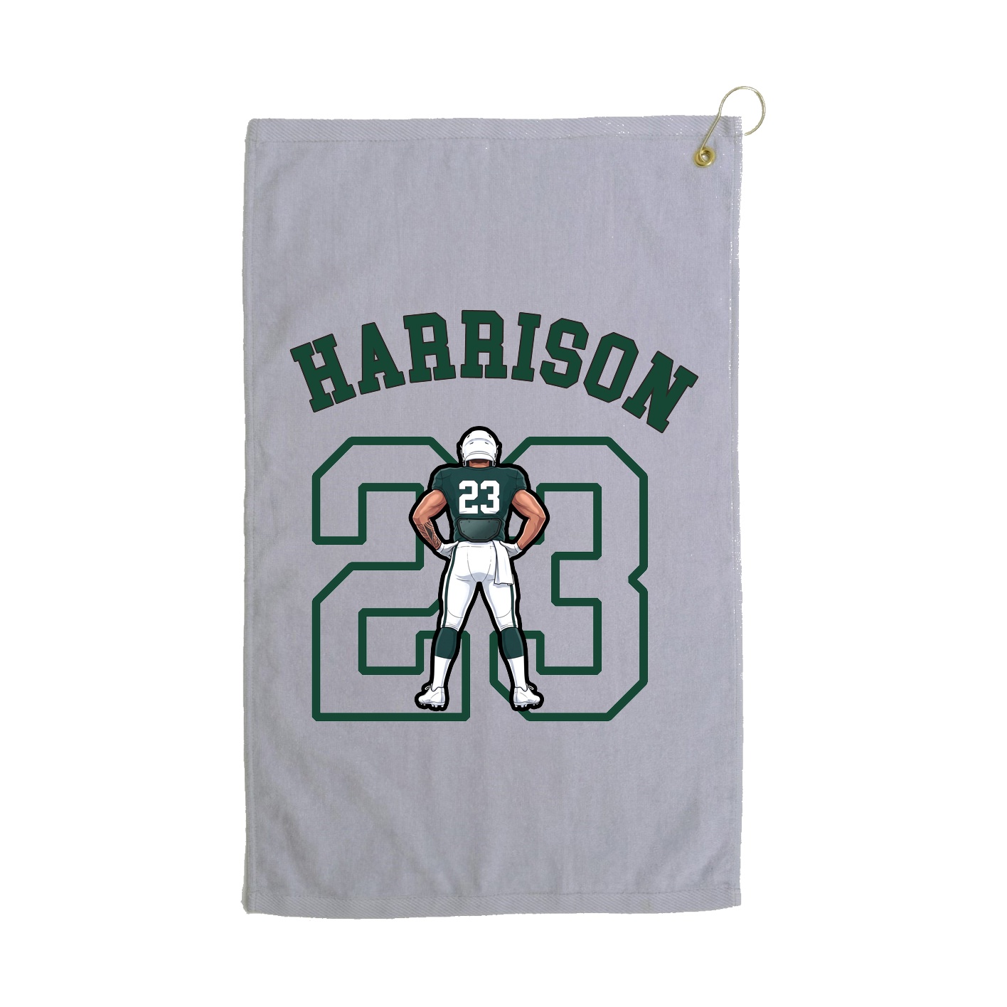 Golf Towel — Shirsey Arch in Grey