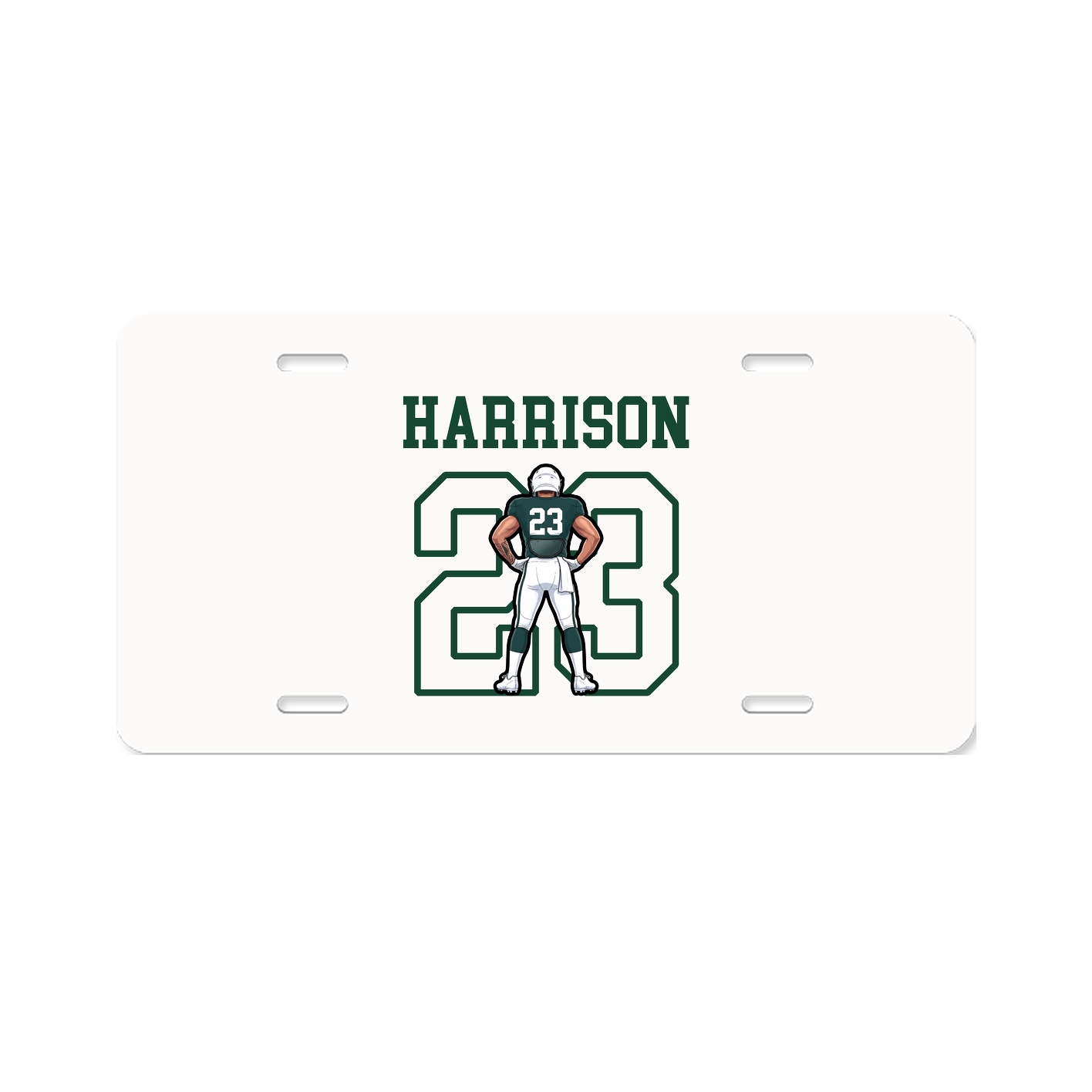License Plate — Shirsey in Classic