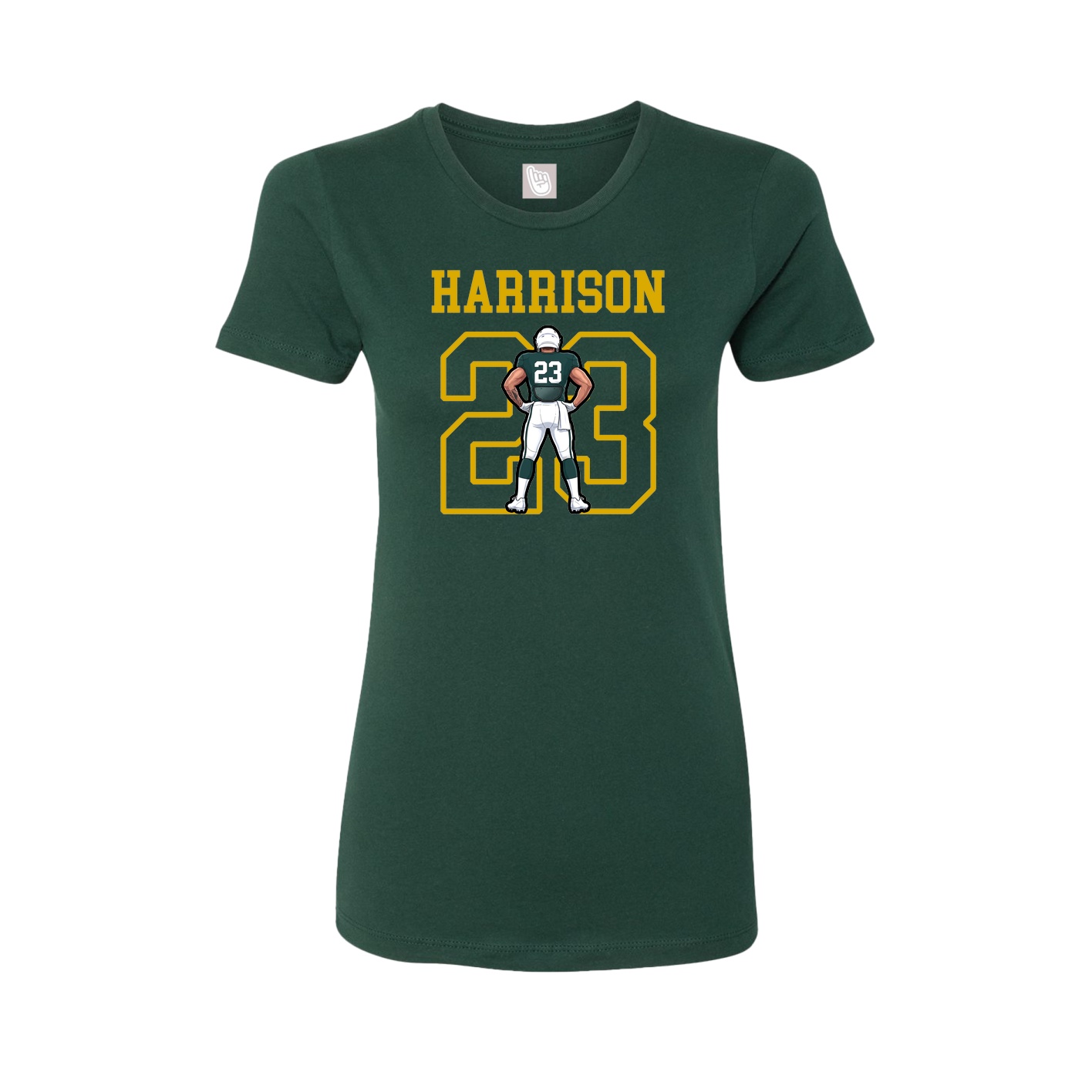 Fitted Women's Tee — Shirsey in Green
