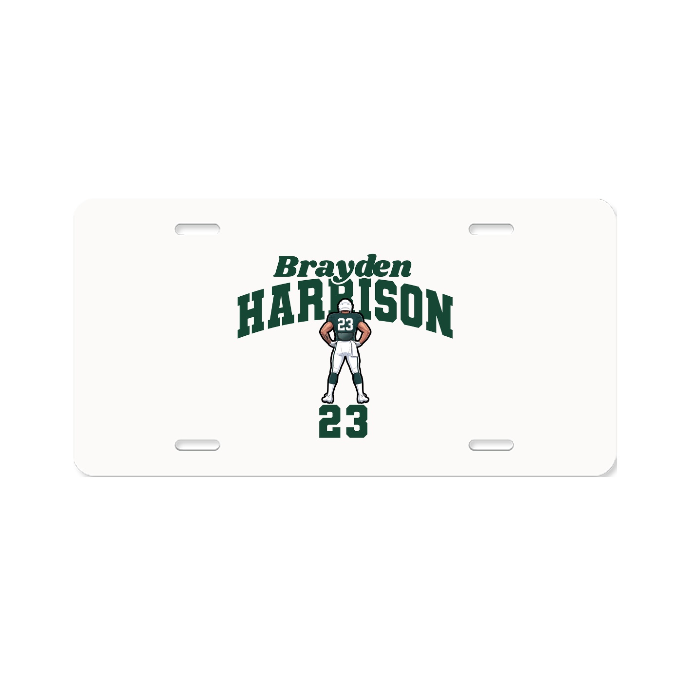 License Plate — Signature Arch in Classic