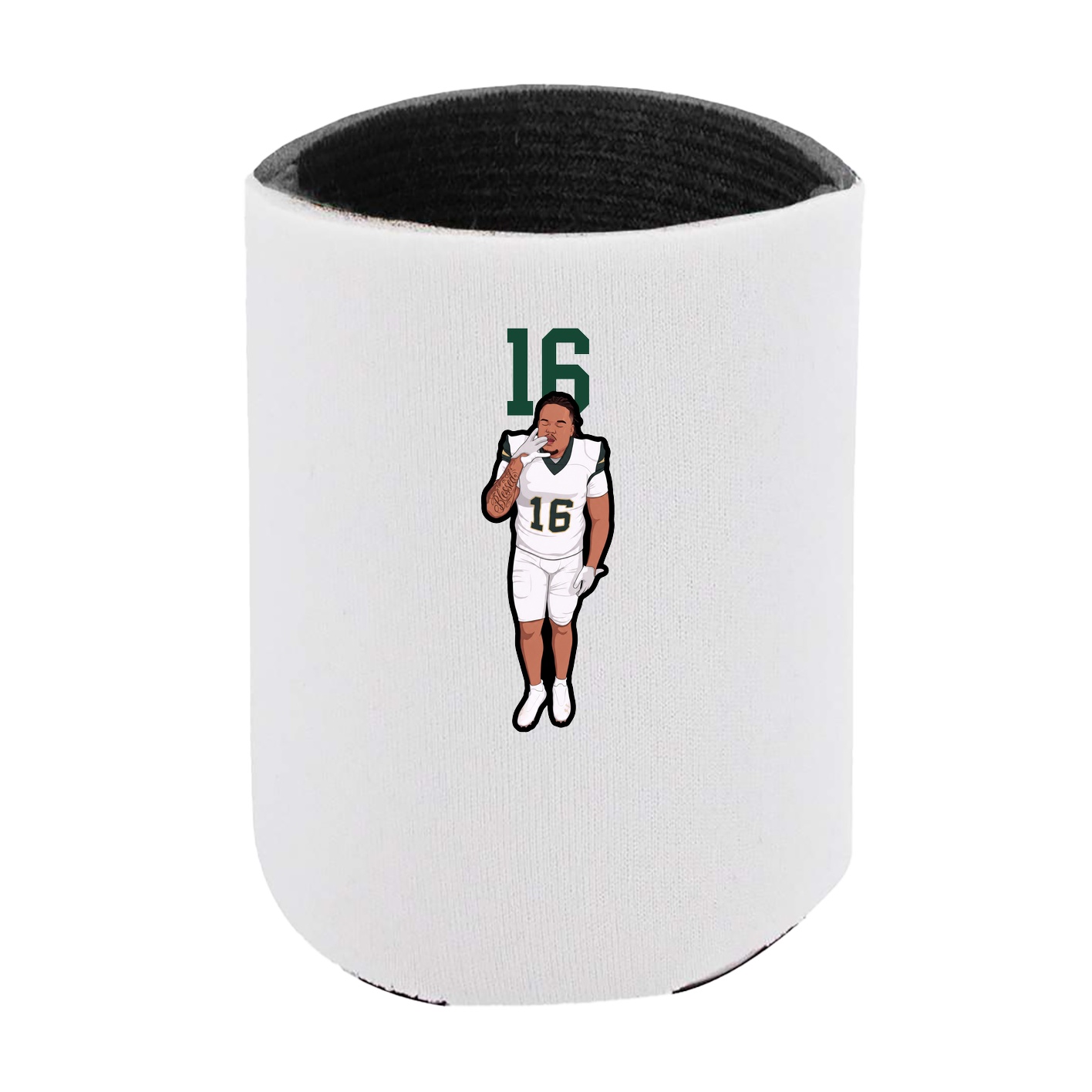 Can Holder — Number Top in White