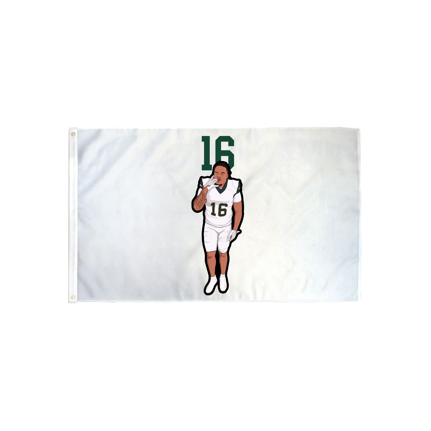 3x5 Flag — Number Top in Classic