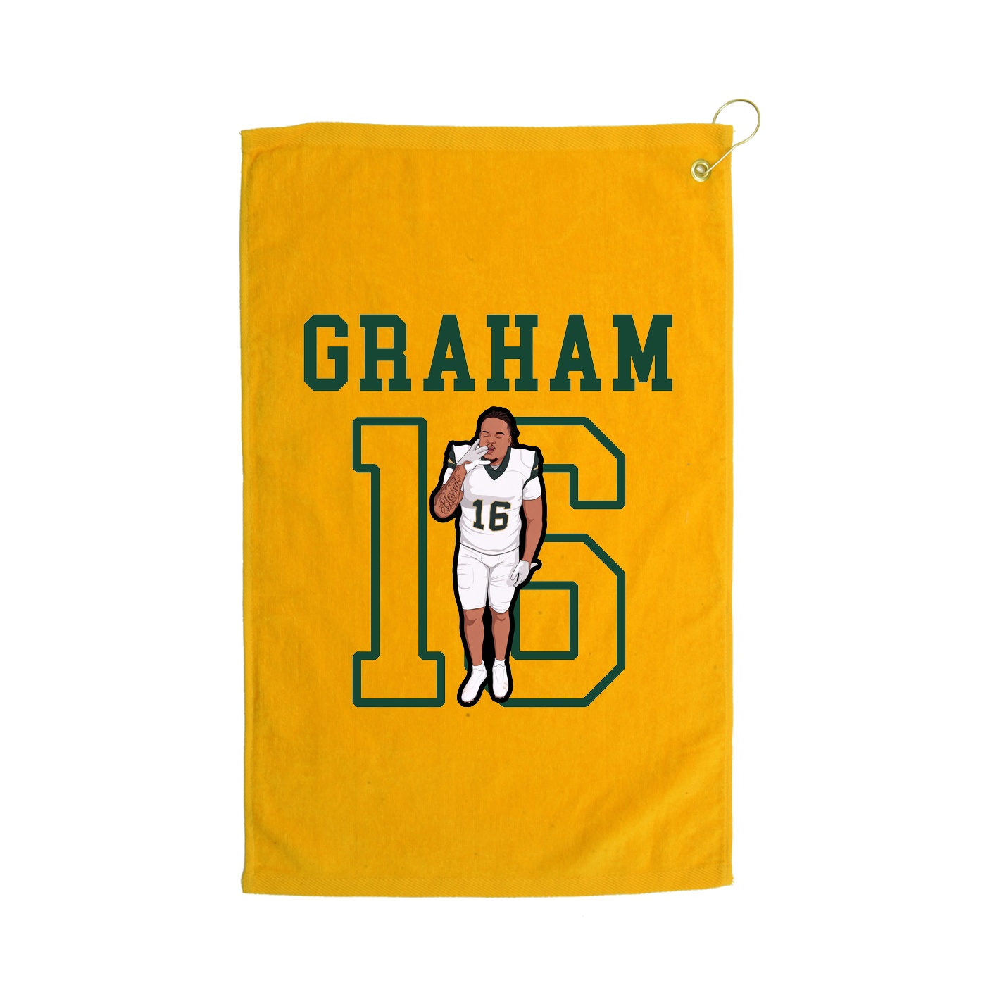 Golf Towel — Shirsey in Gold