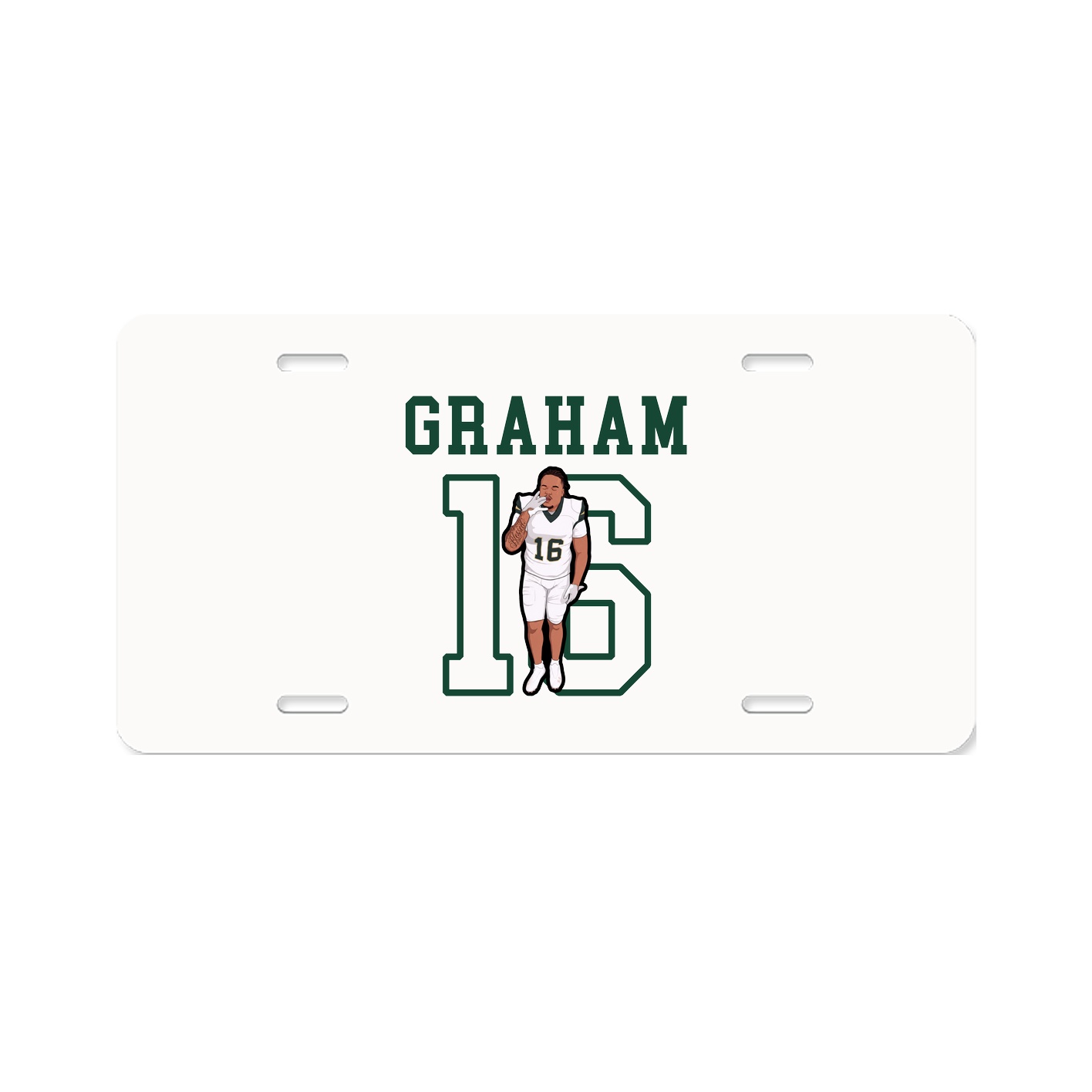 License Plate — Shirsey in Classic