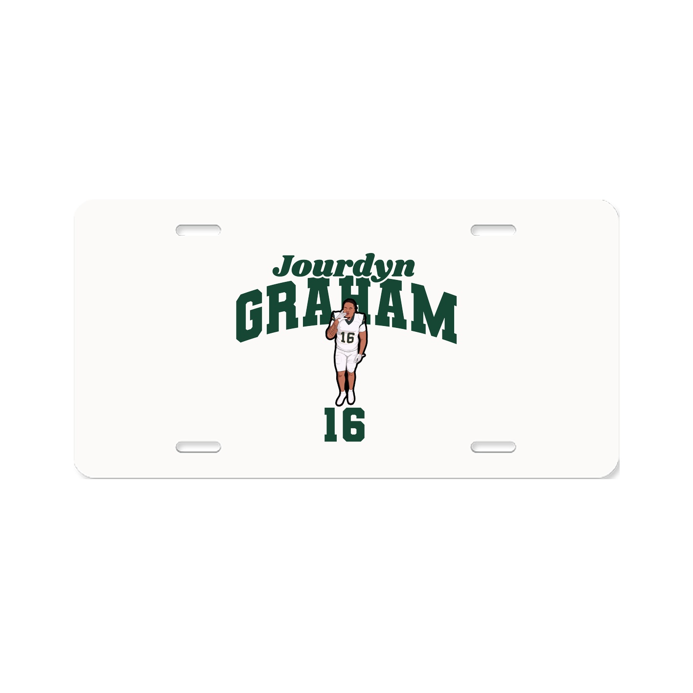 License Plate — Signature Arch in Classic