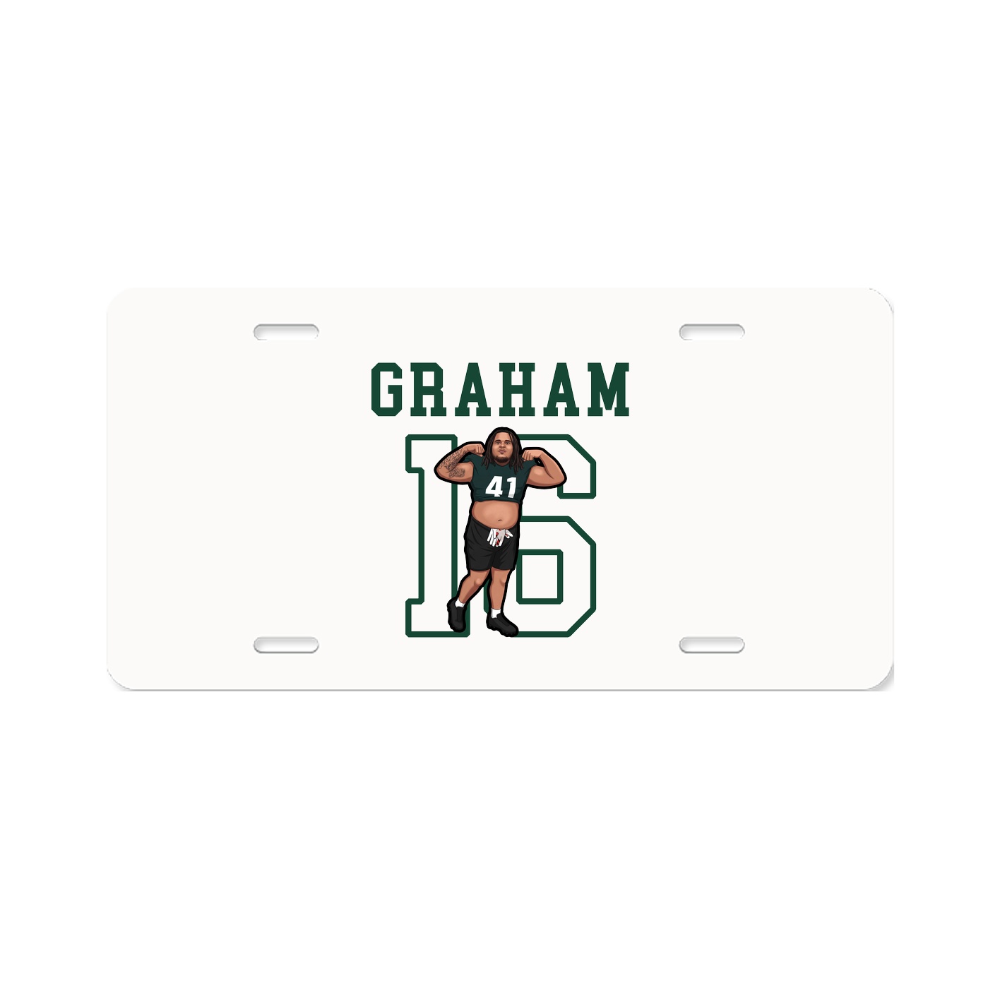 License Plate — Shirsey in Classic