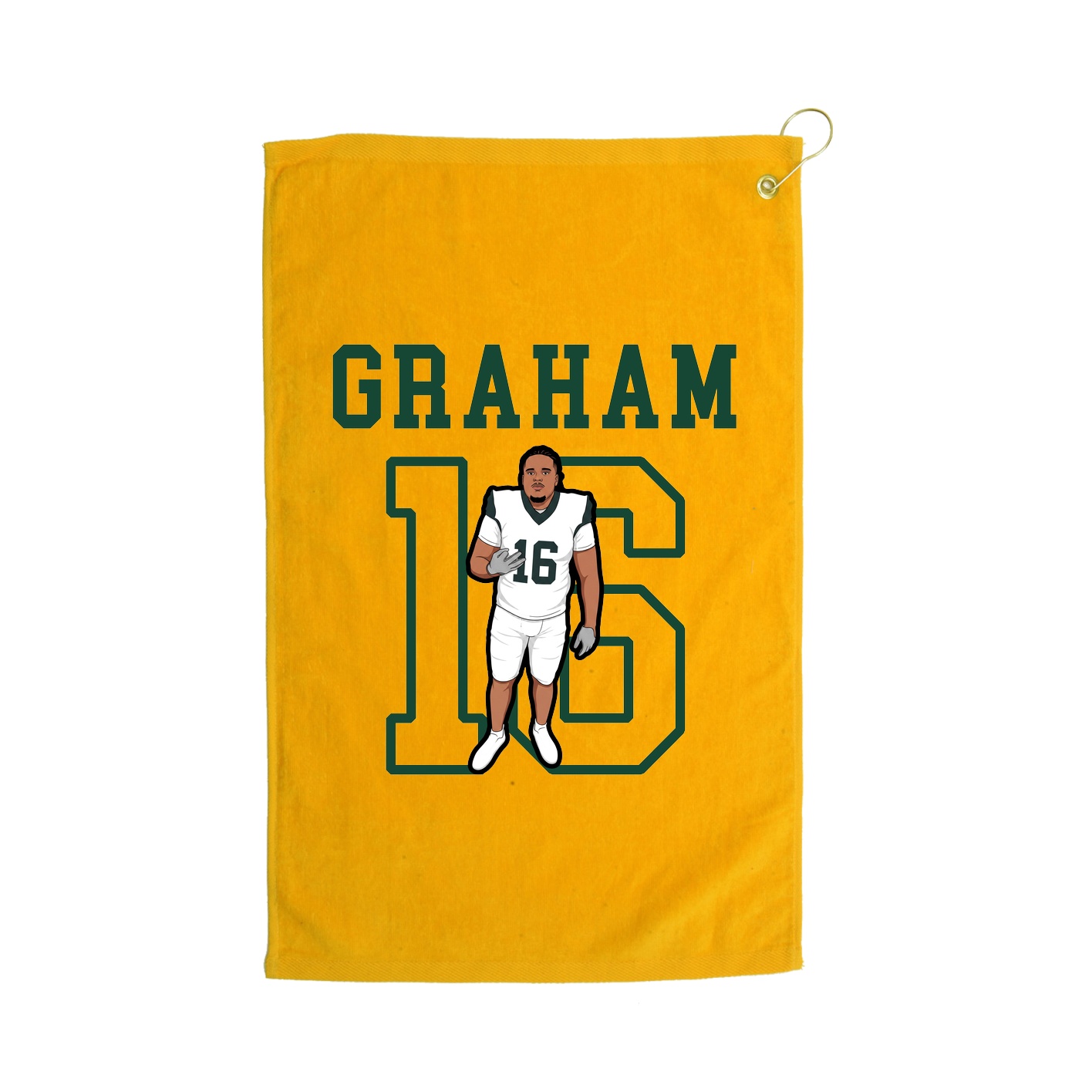 Golf Towel — Shirsey in Gold