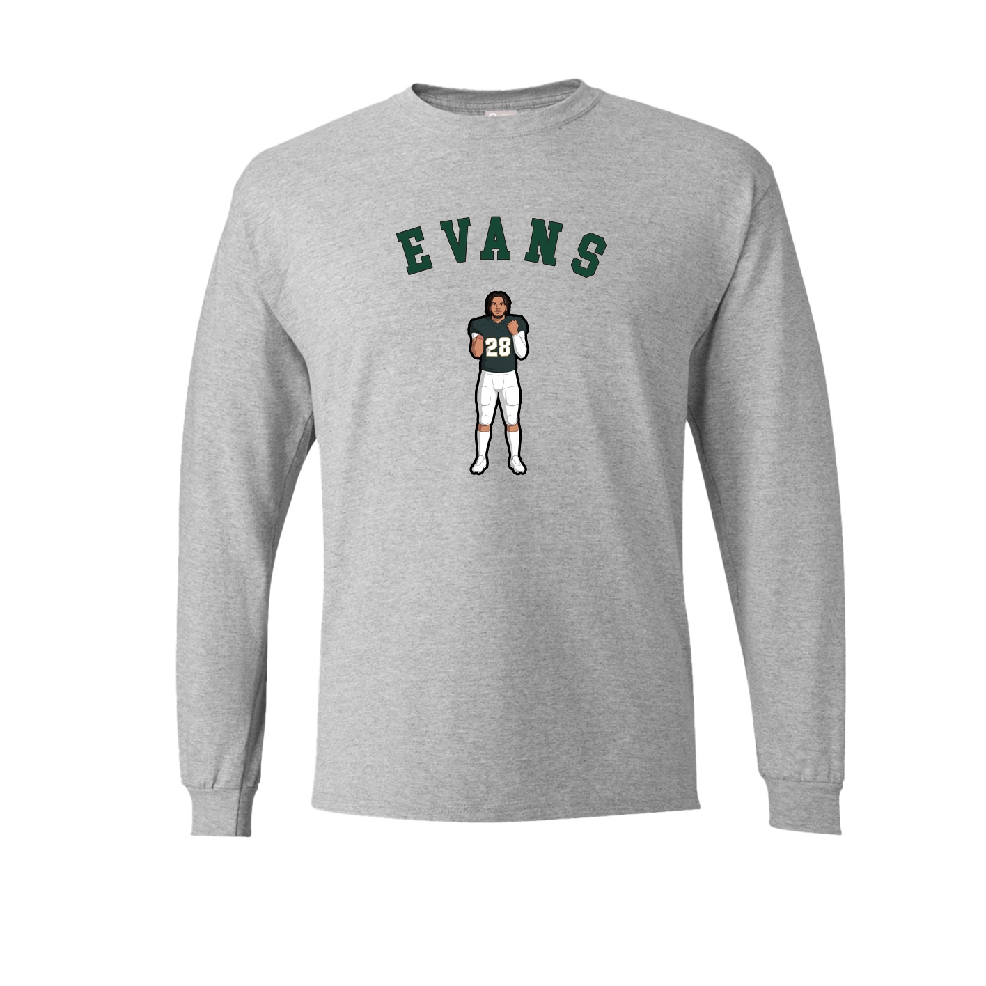 Long Sleeve Tee — Shirsey Arch in Grey