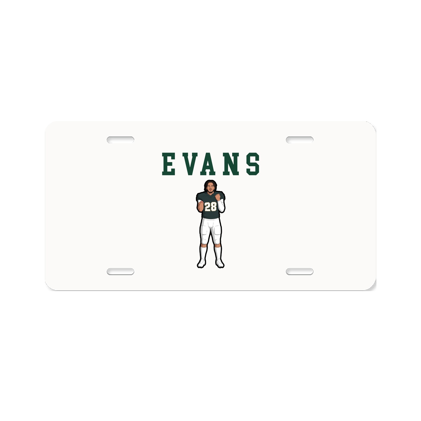 License Plate — Shirsey in Classic