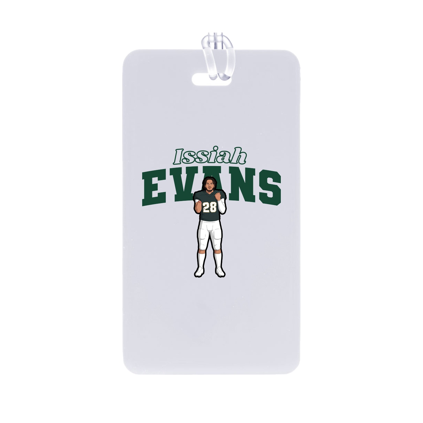 Bag Tag — Name Arch in Classic