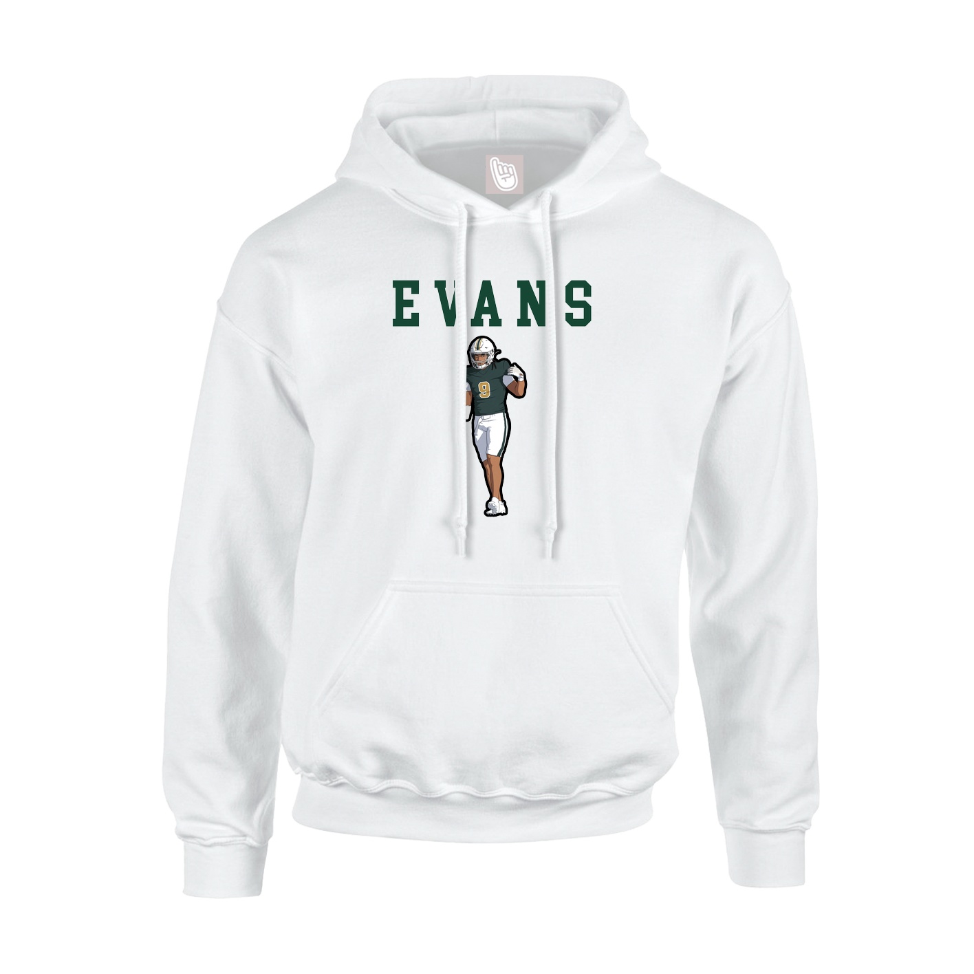 Youth Hoodie — Shirsey in White